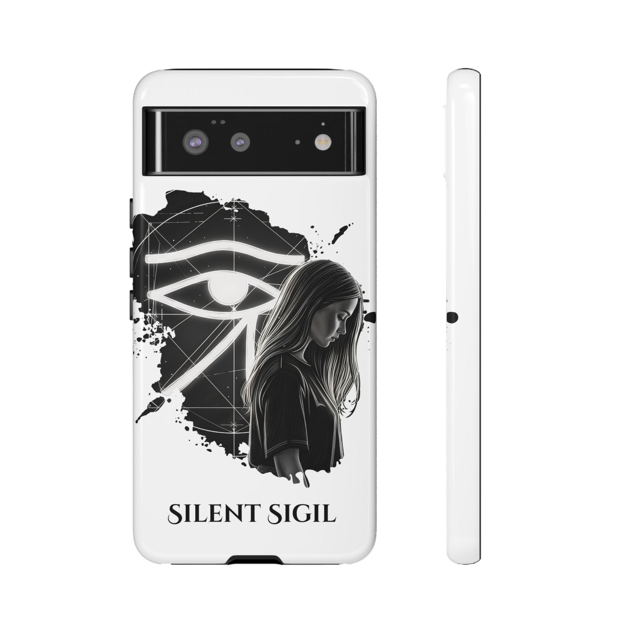 Phone Case — "Silent Sigil" Eye of Horus & SAGA&