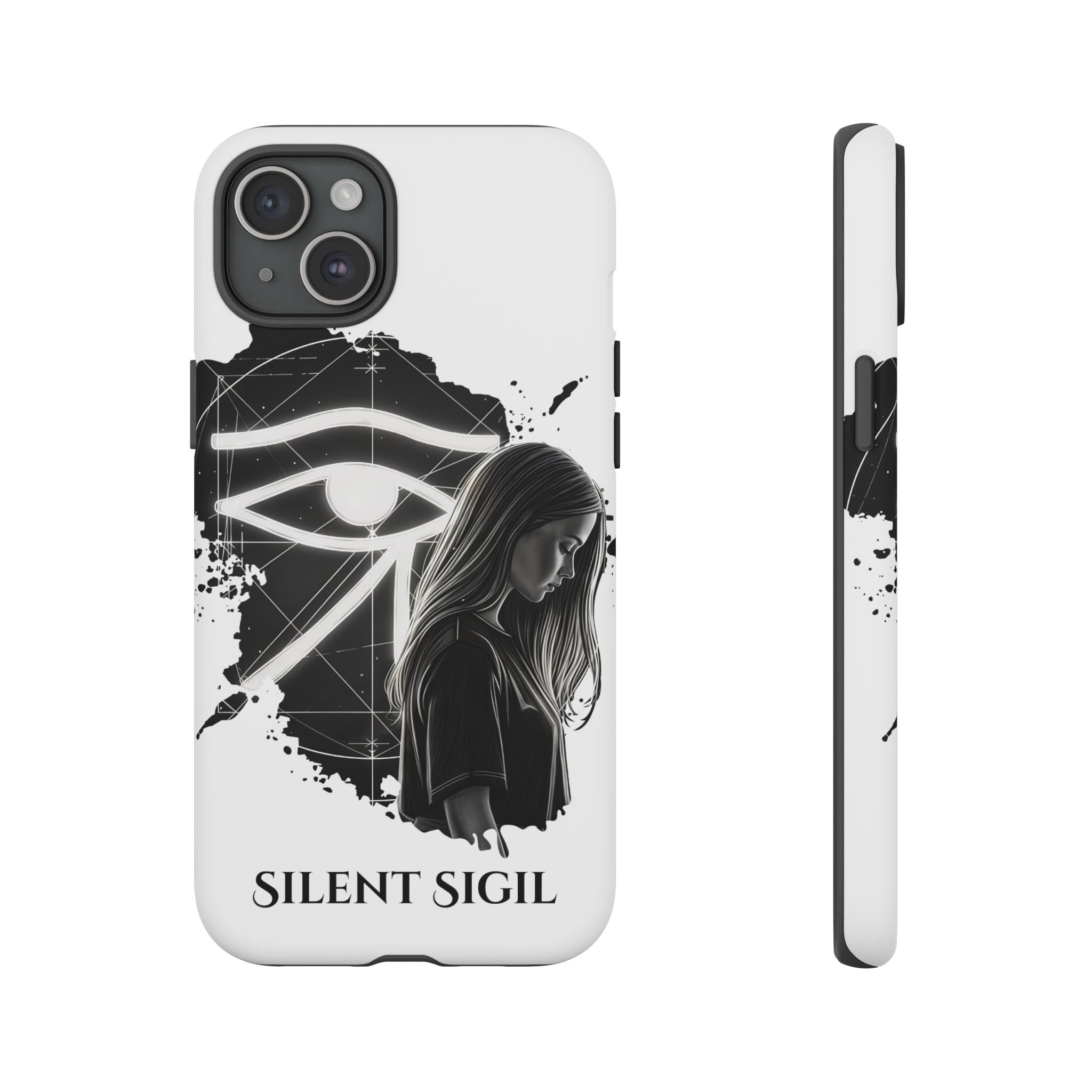 Phone Case — "Silent Sigil" Eye of Horus & SAGA&