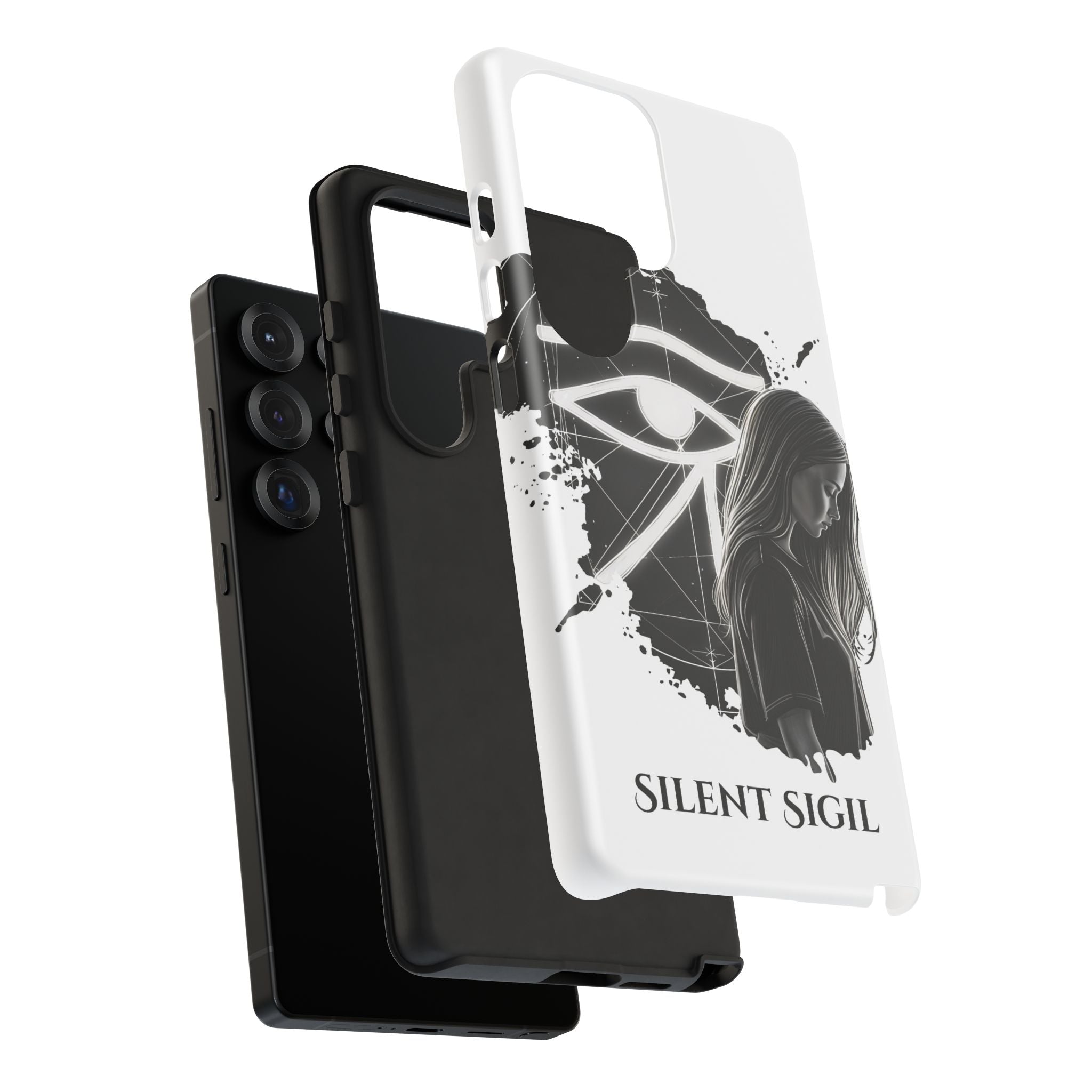 Phone Case — "Silent Sigil" Eye of Horus & SAGA&