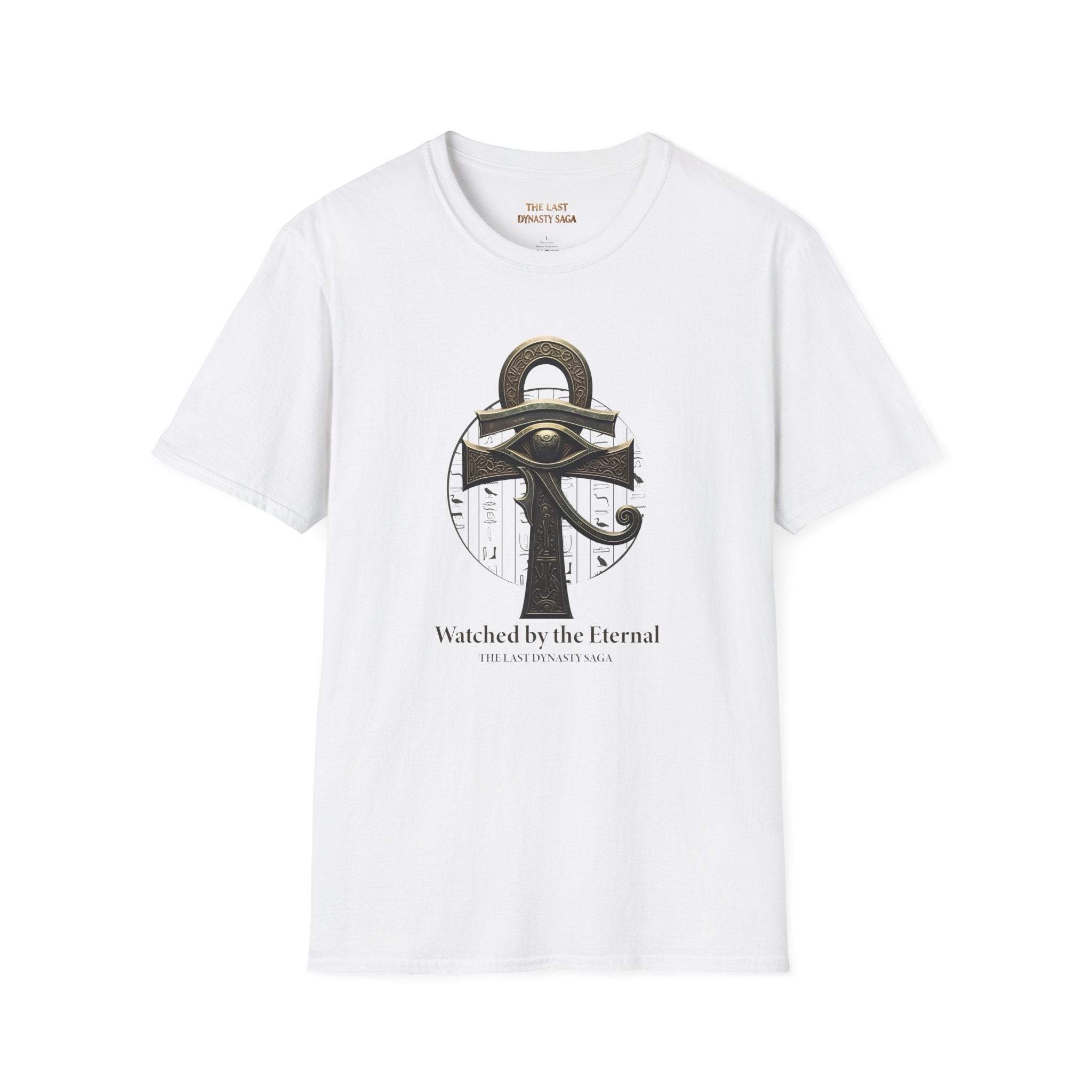 Eye of Ra T-Shirt — "Watched by the Eternal" Egyptian Guardian Graphic Tee