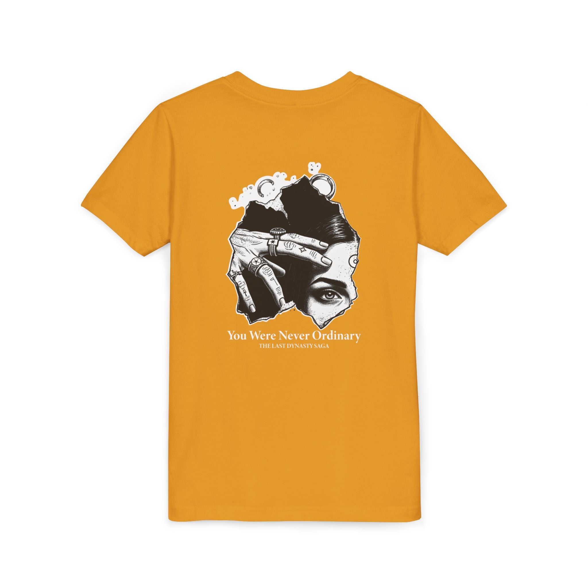Youth Graphic Tee — THE SAGA Compass & Abstract Hero&