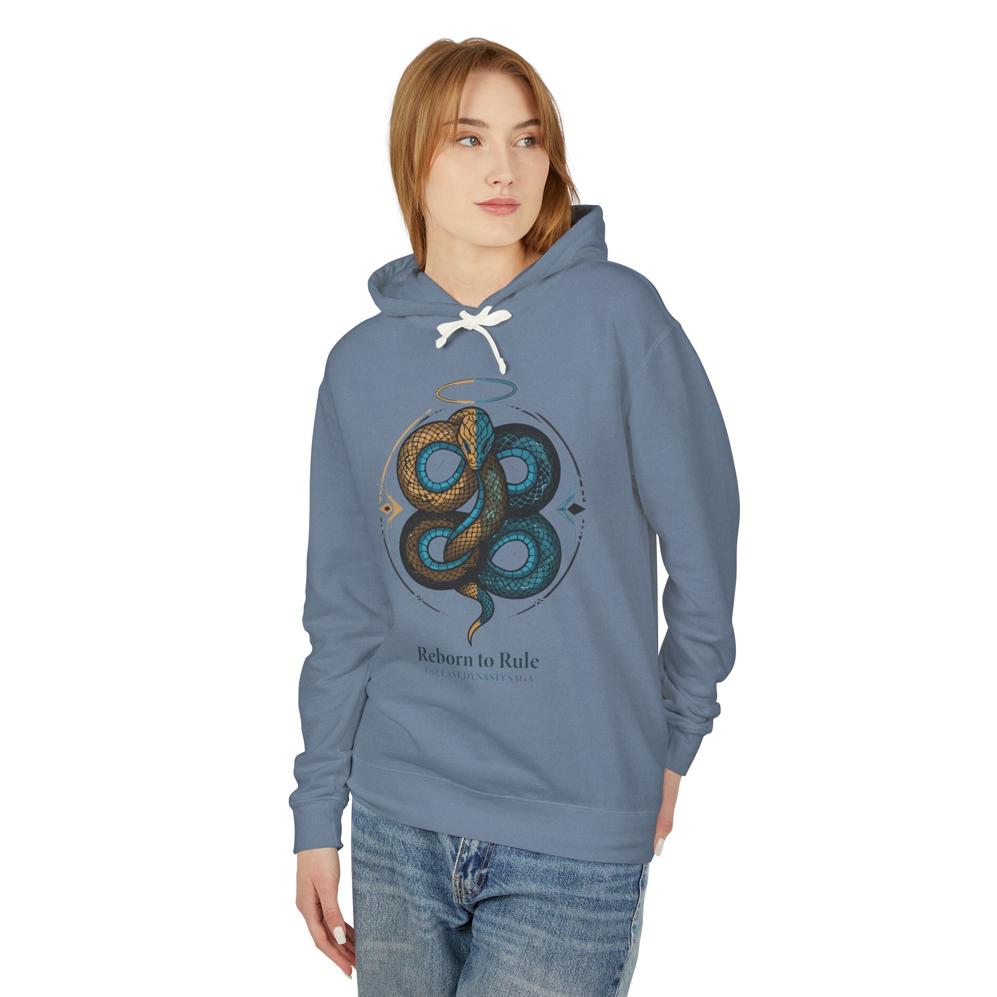 Reborn to Rule Snake & Eye Graphic Hoodie — "You Were Never Ordinary"