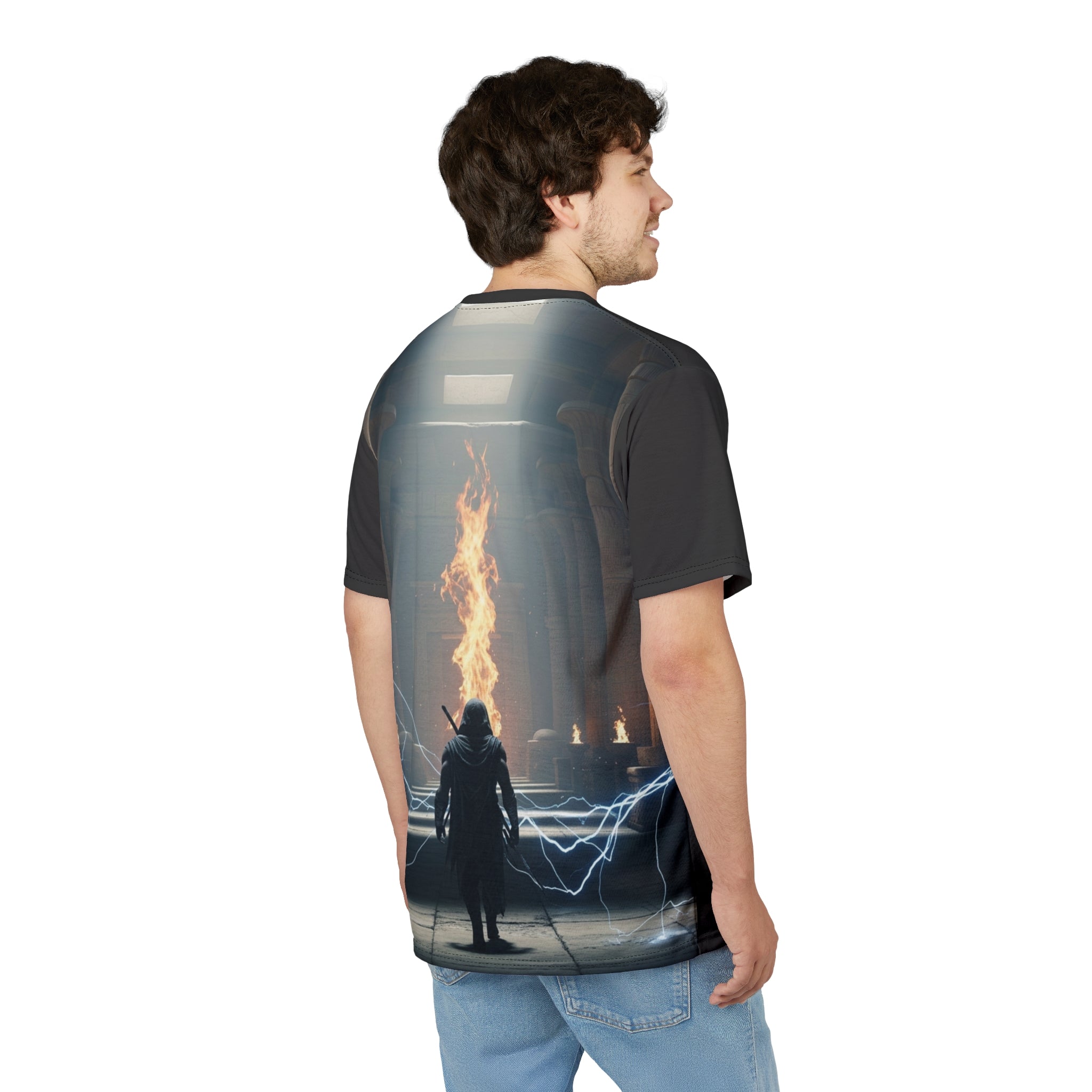 The Saga Compass Unisex Cut & Sew Tee