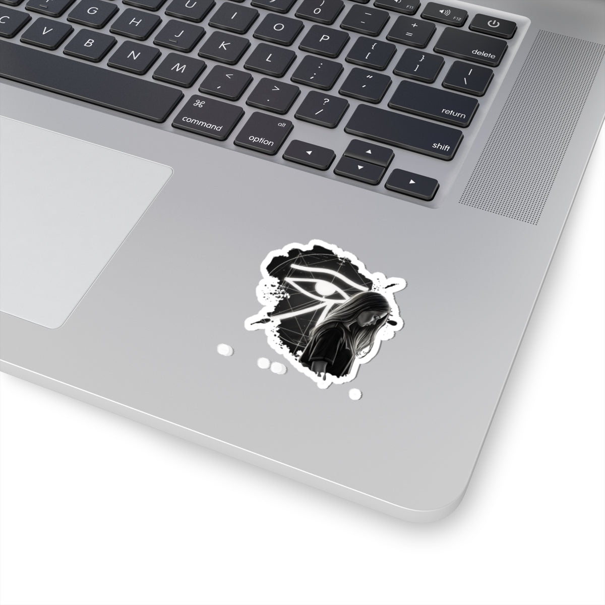 The Last Dynasty Saga Sticker — Minimalist Retro Game Logo Kiss-Cut Sticker