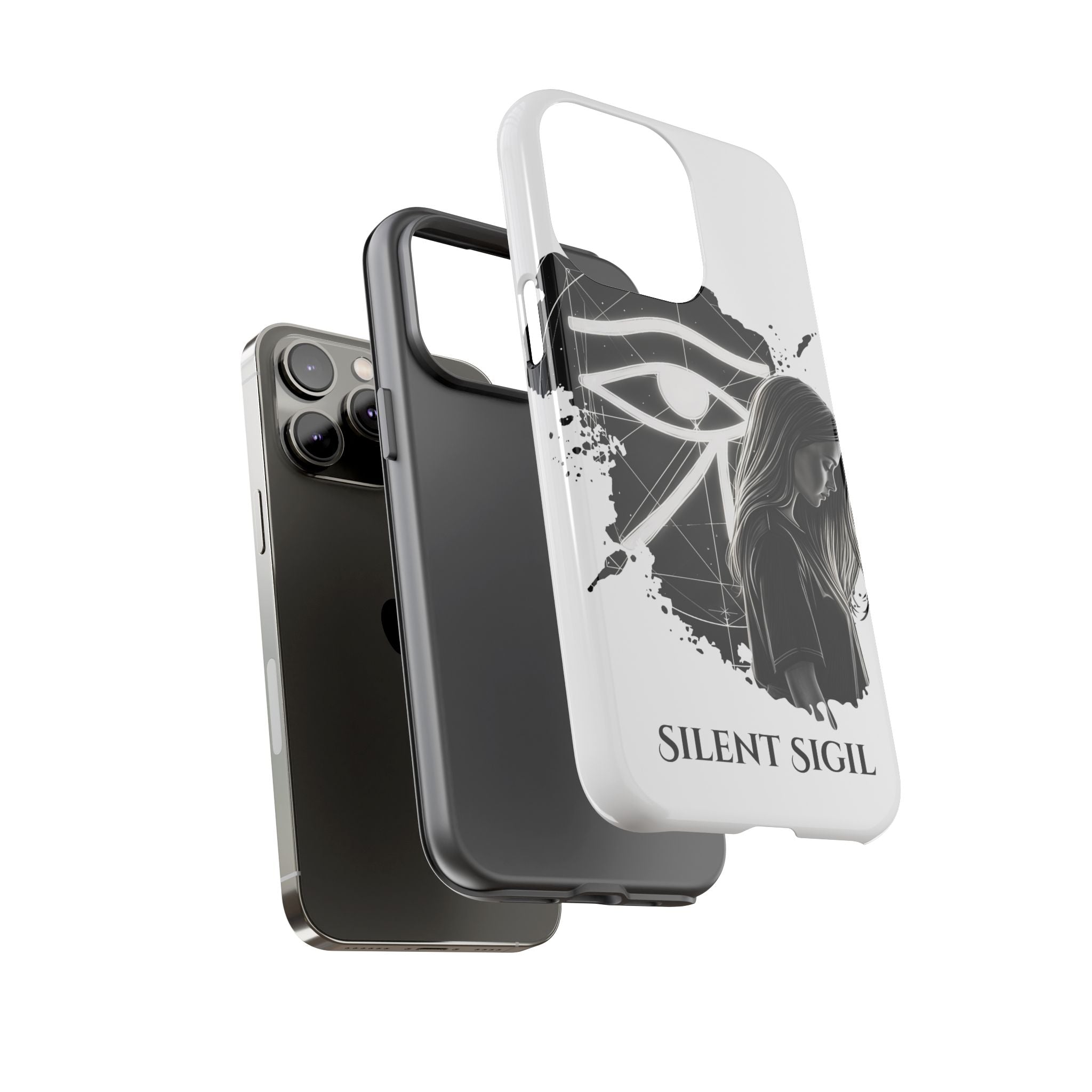 Phone Case — "Silent Sigil" Eye of Horus & SAGA&
