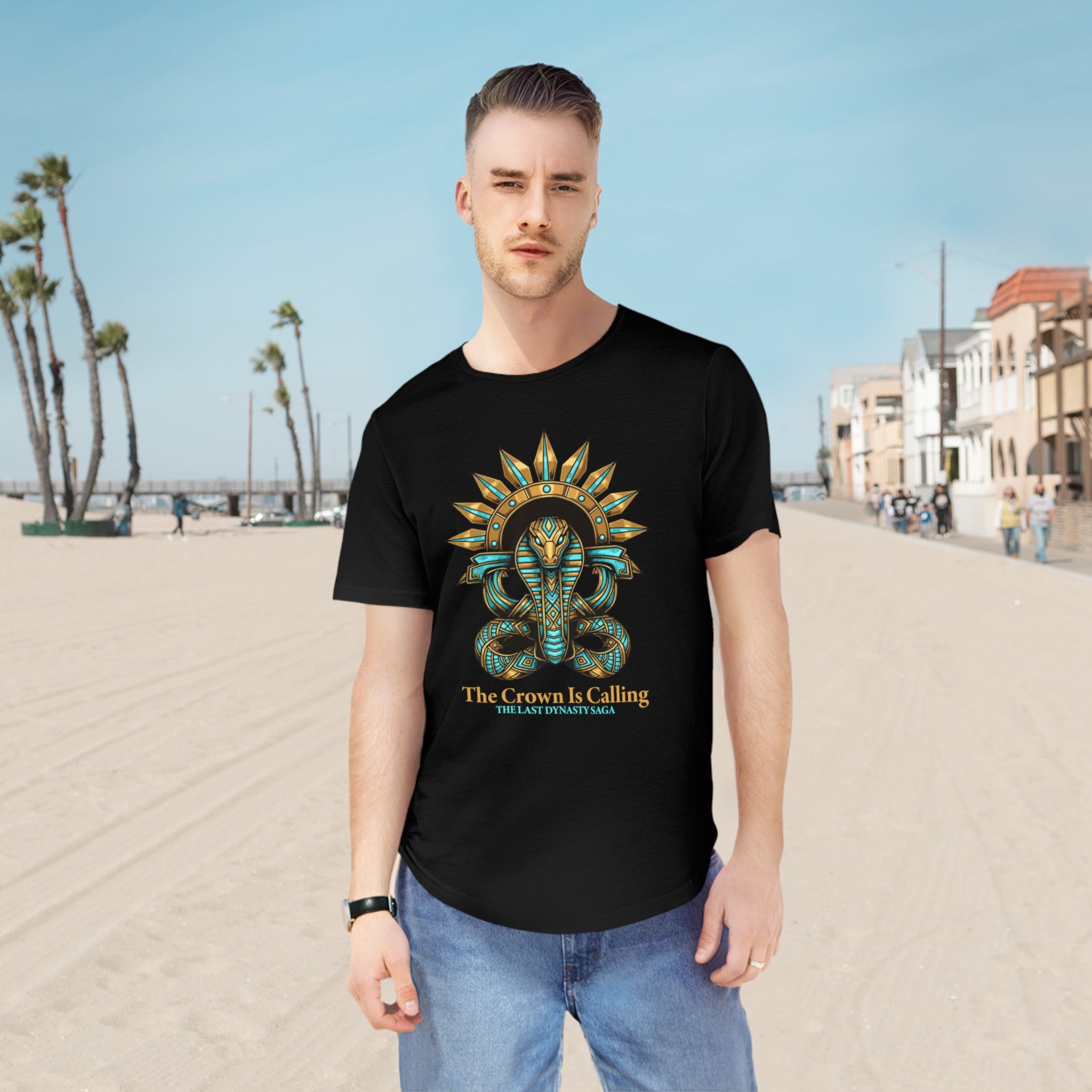 Egyptian Cobra & Scarab Tee — &