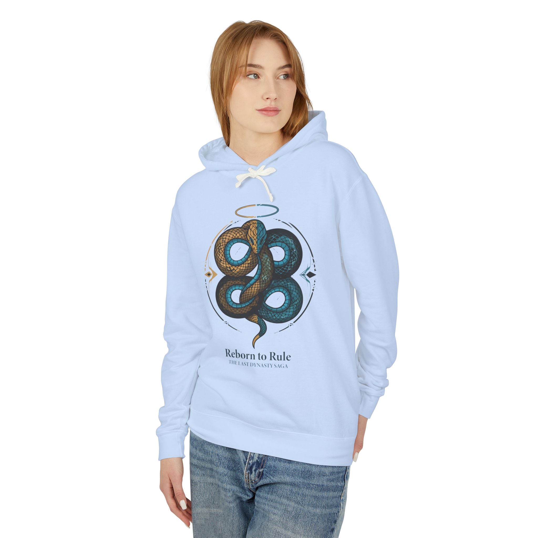 Reborn to Rule Snake & Eye Graphic Hoodie — "You Were Never Ordinary"