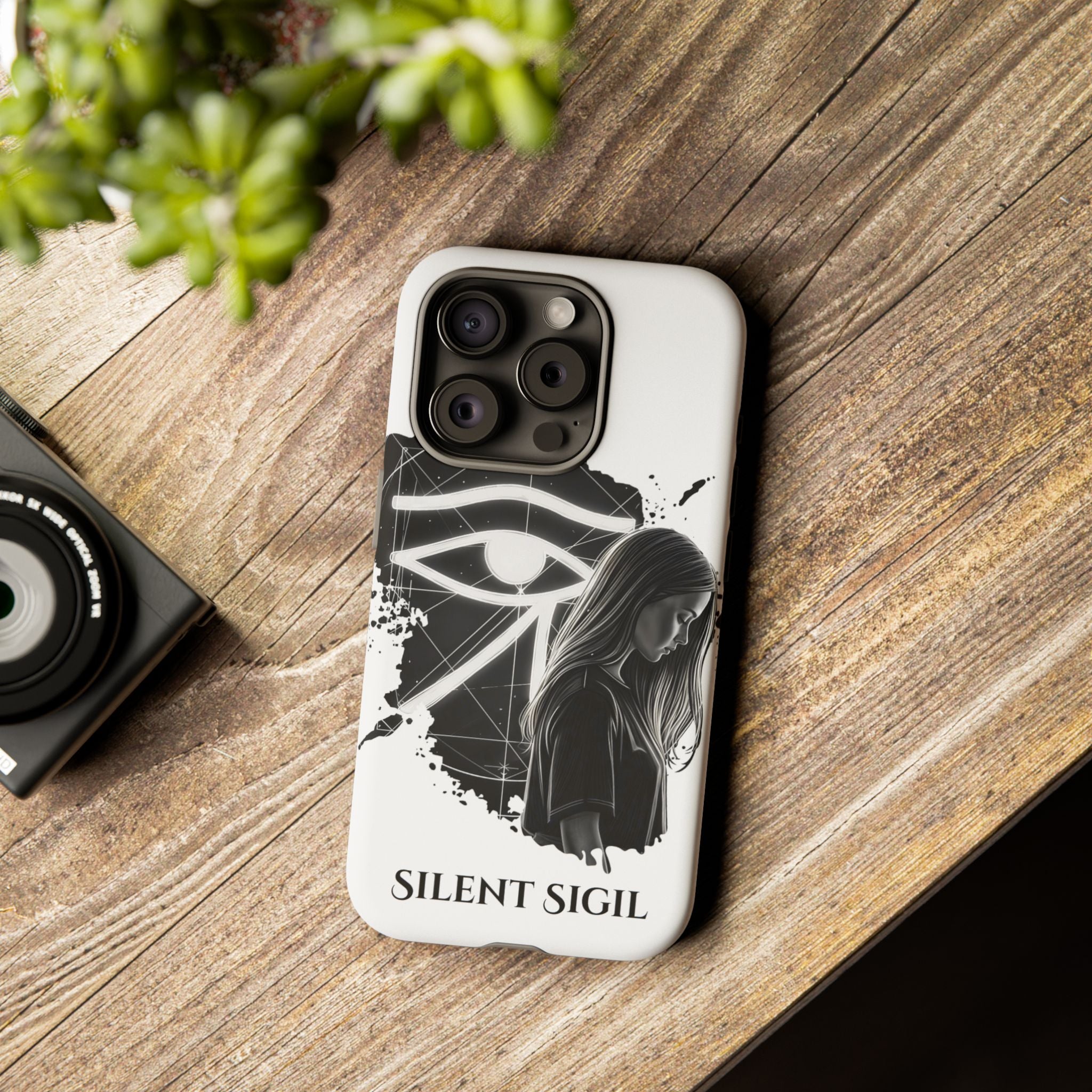 Phone Case — "Silent Sigil" Eye of Horus & SAGA&