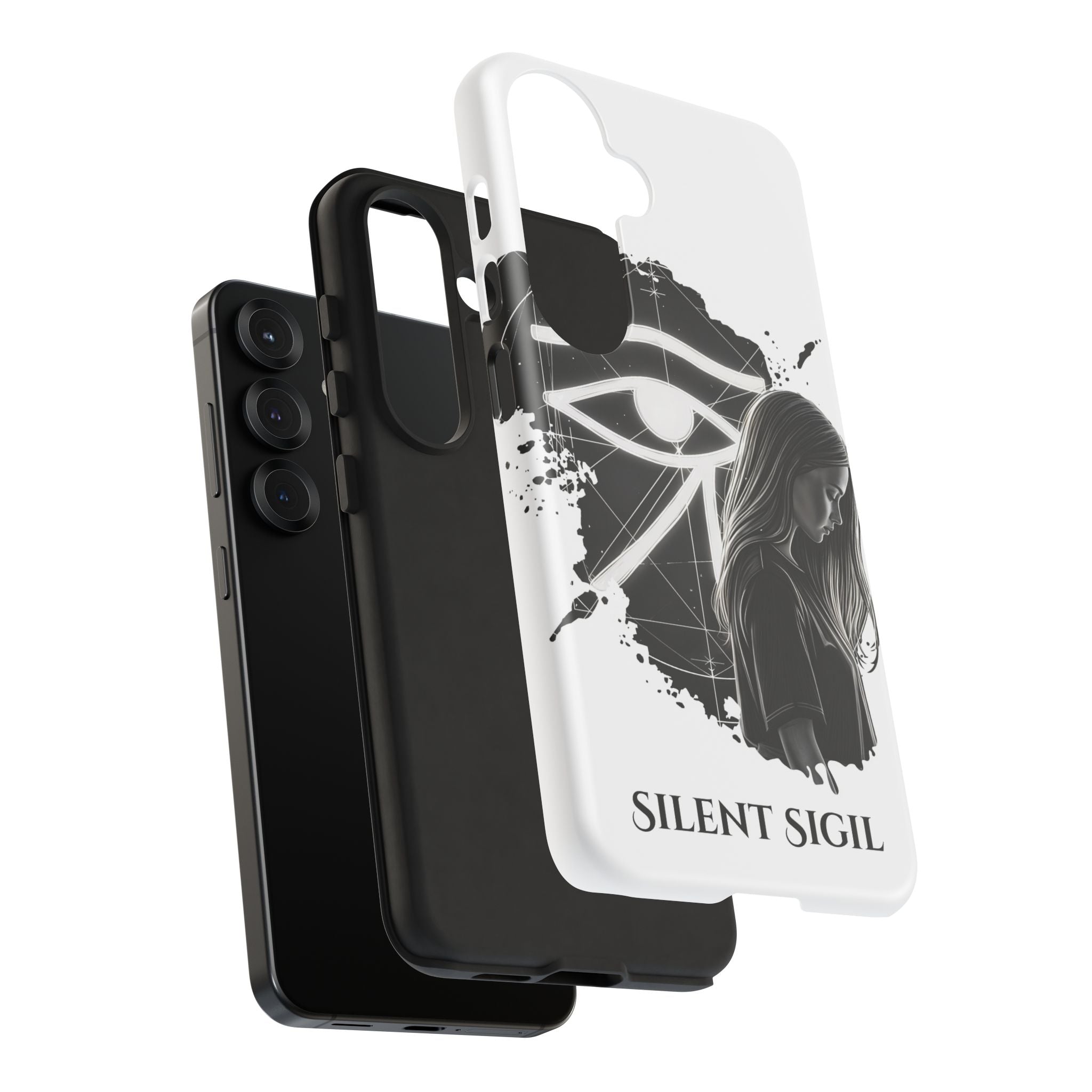 Phone Case — "Silent Sigil" Eye of Horus & SAGA&