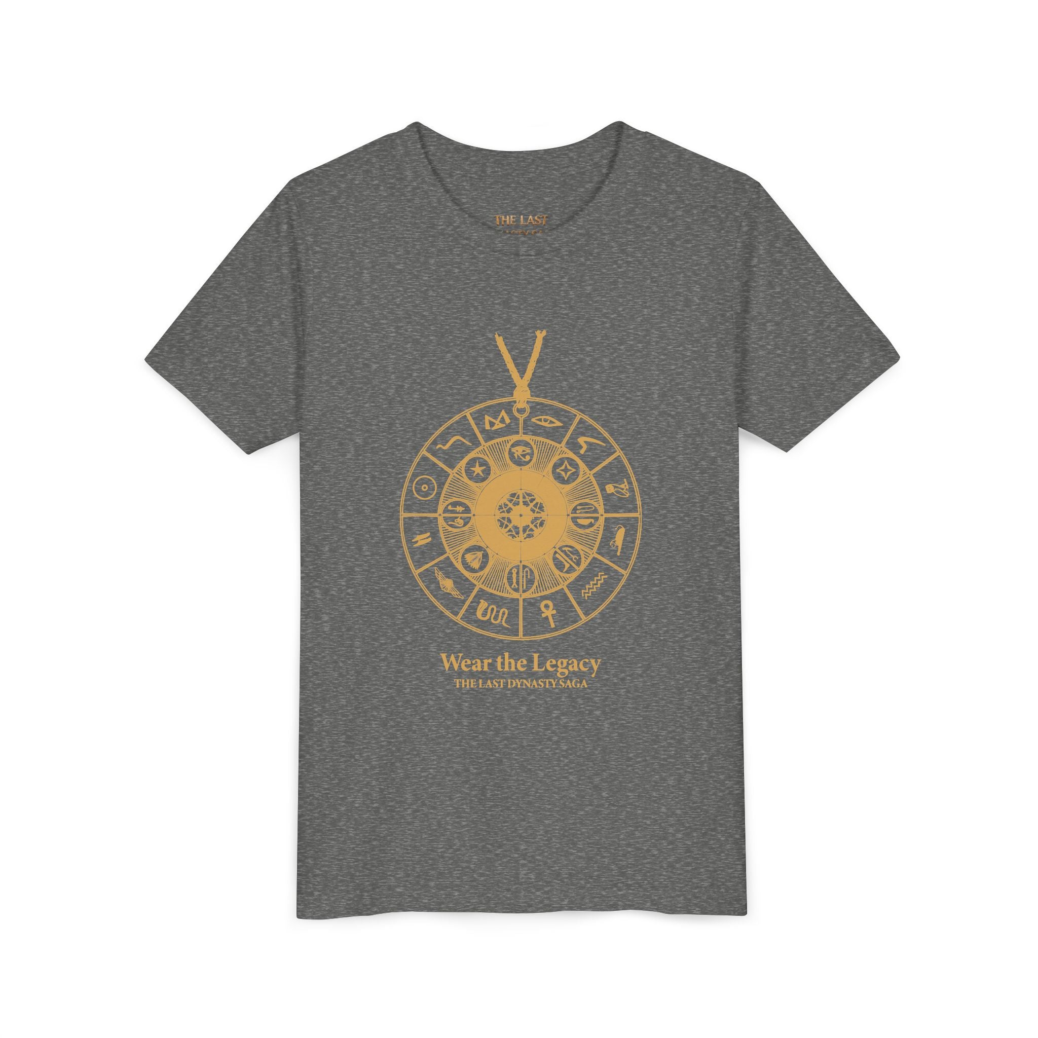 Youth Graphic Tee — THE SAGA Compass & Abstract Hero&