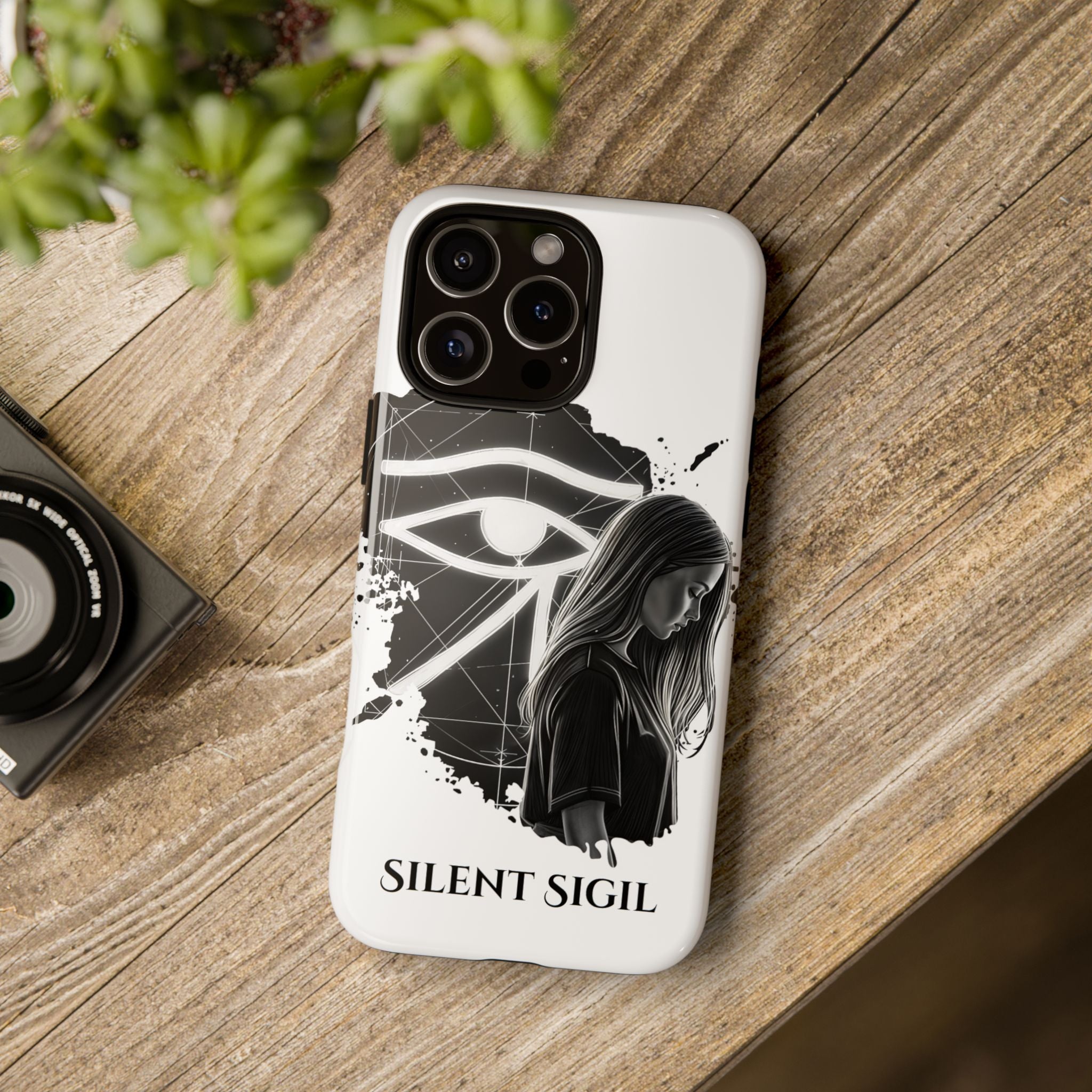Phone Case — "Silent Sigil" Eye of Horus & SAGA&