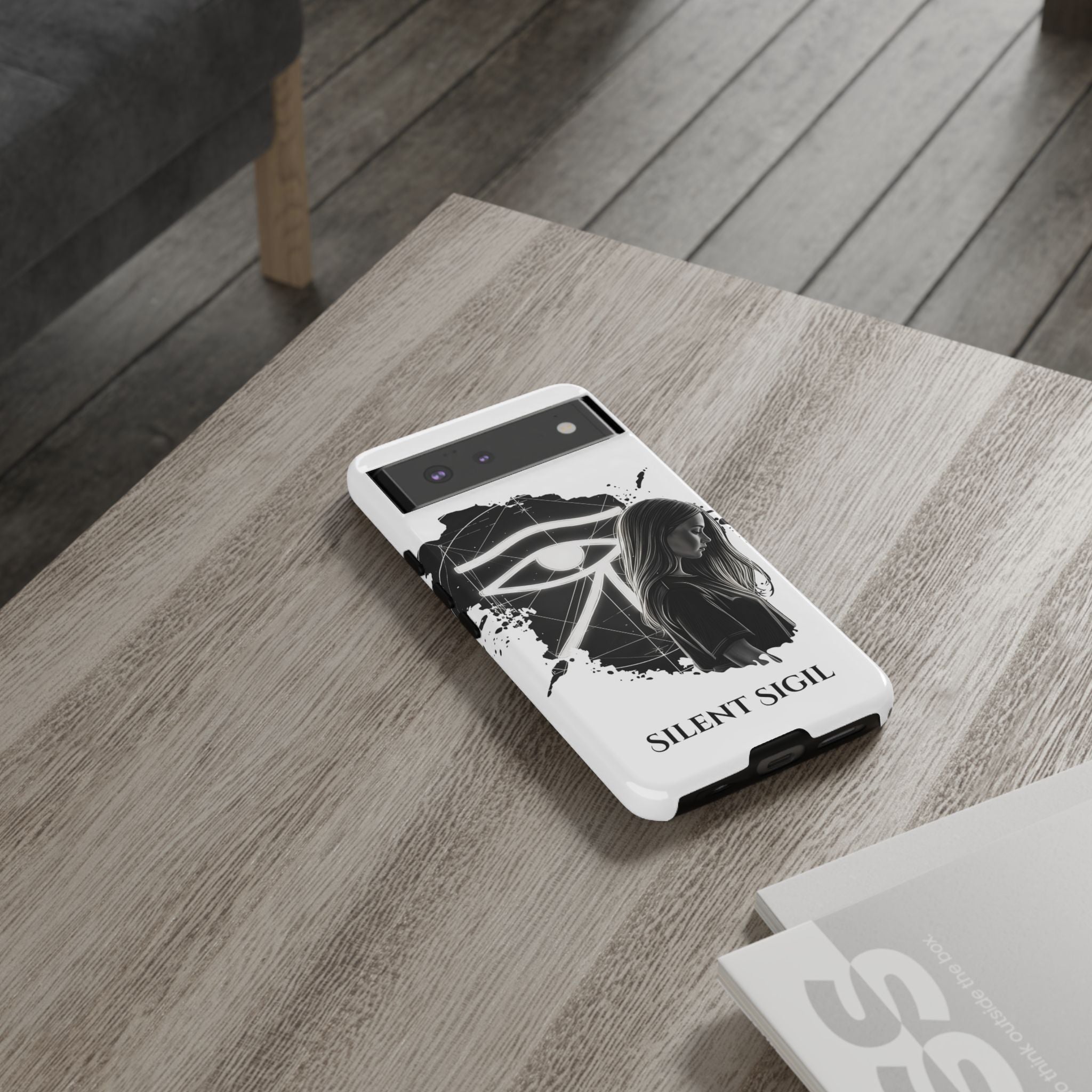 Phone Case — "Silent Sigil" Eye of Horus & SAGA&