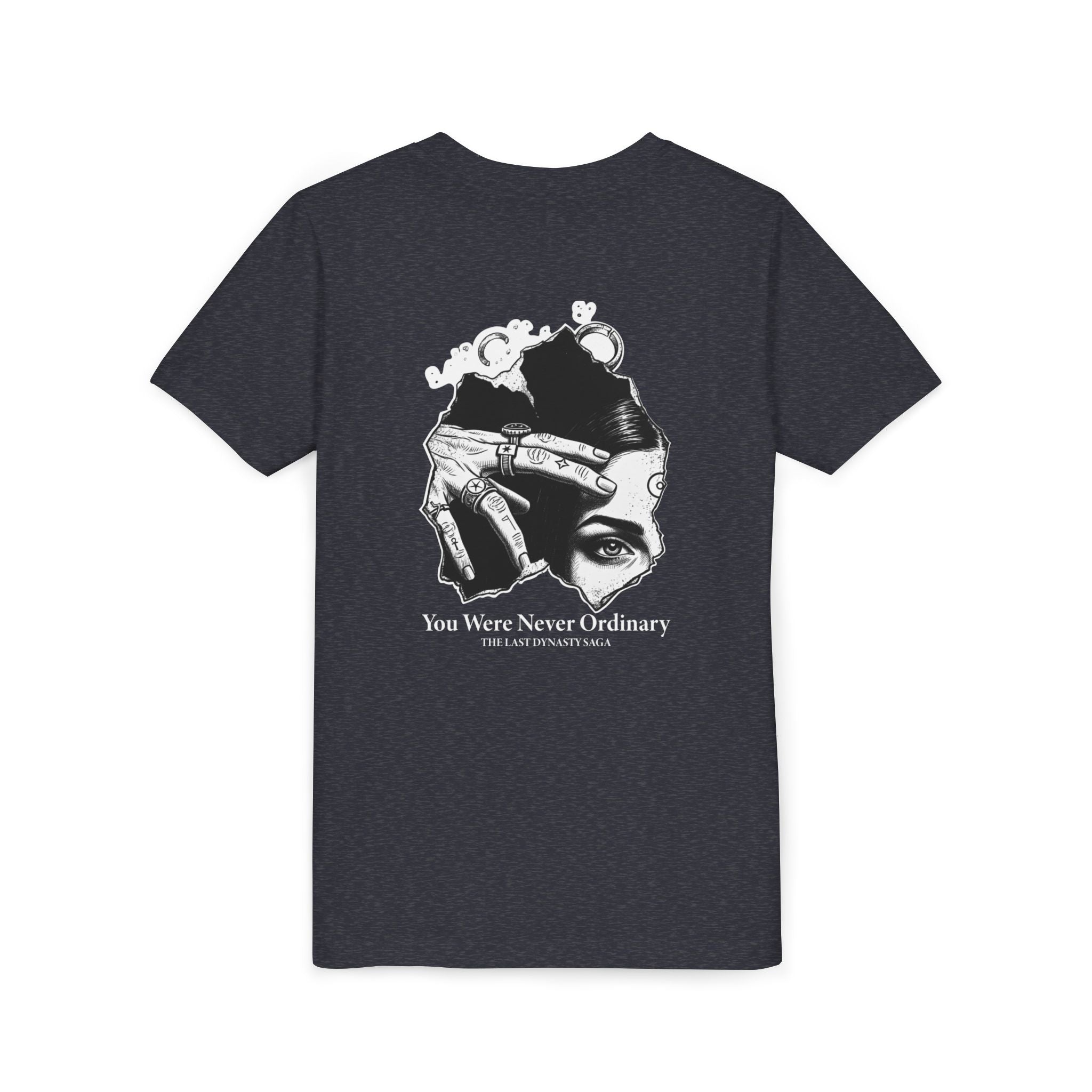 Youth Graphic Tee — THE SAGA Compass & Abstract Hero&