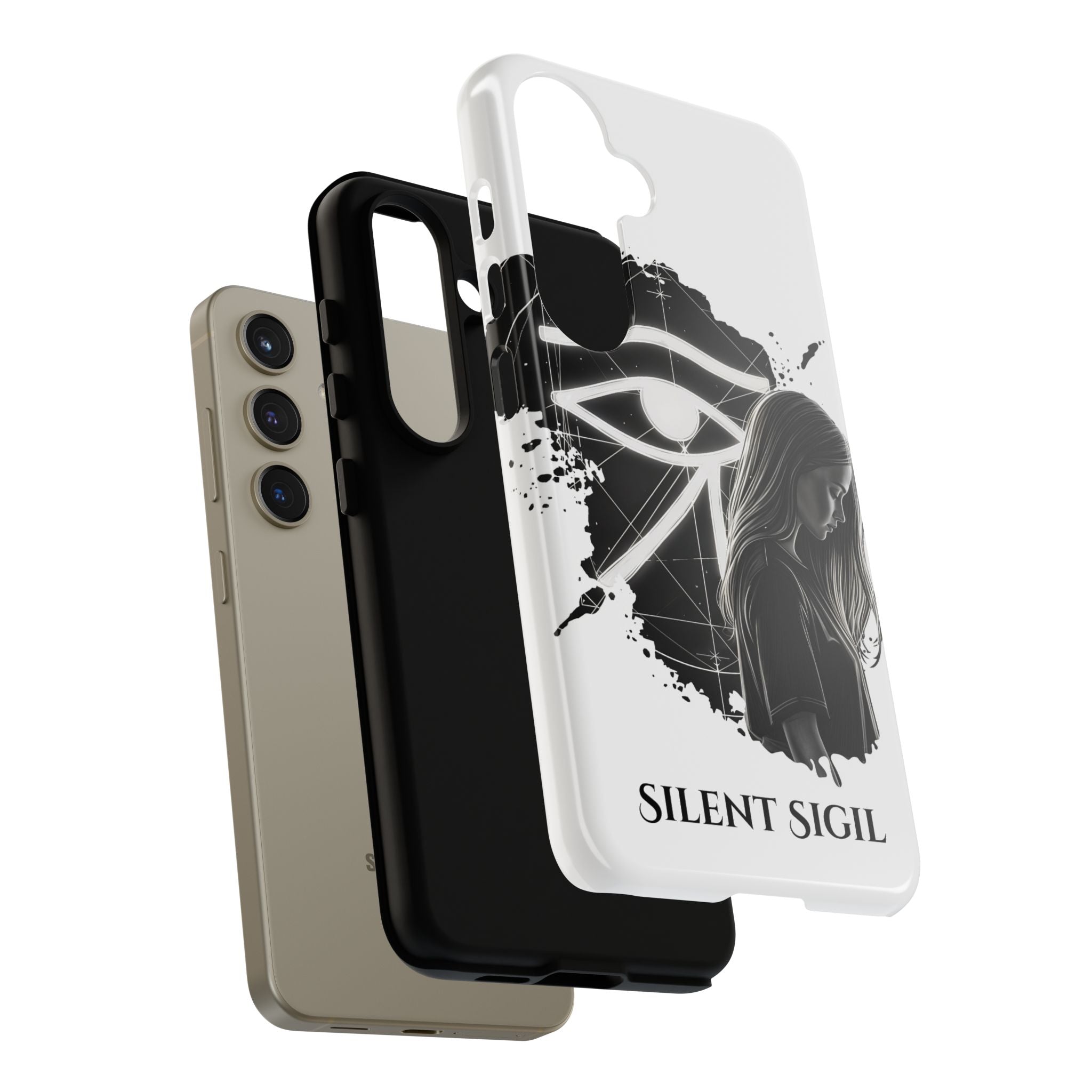 Phone Case — "Silent Sigil" Eye of Horus & SAGA&