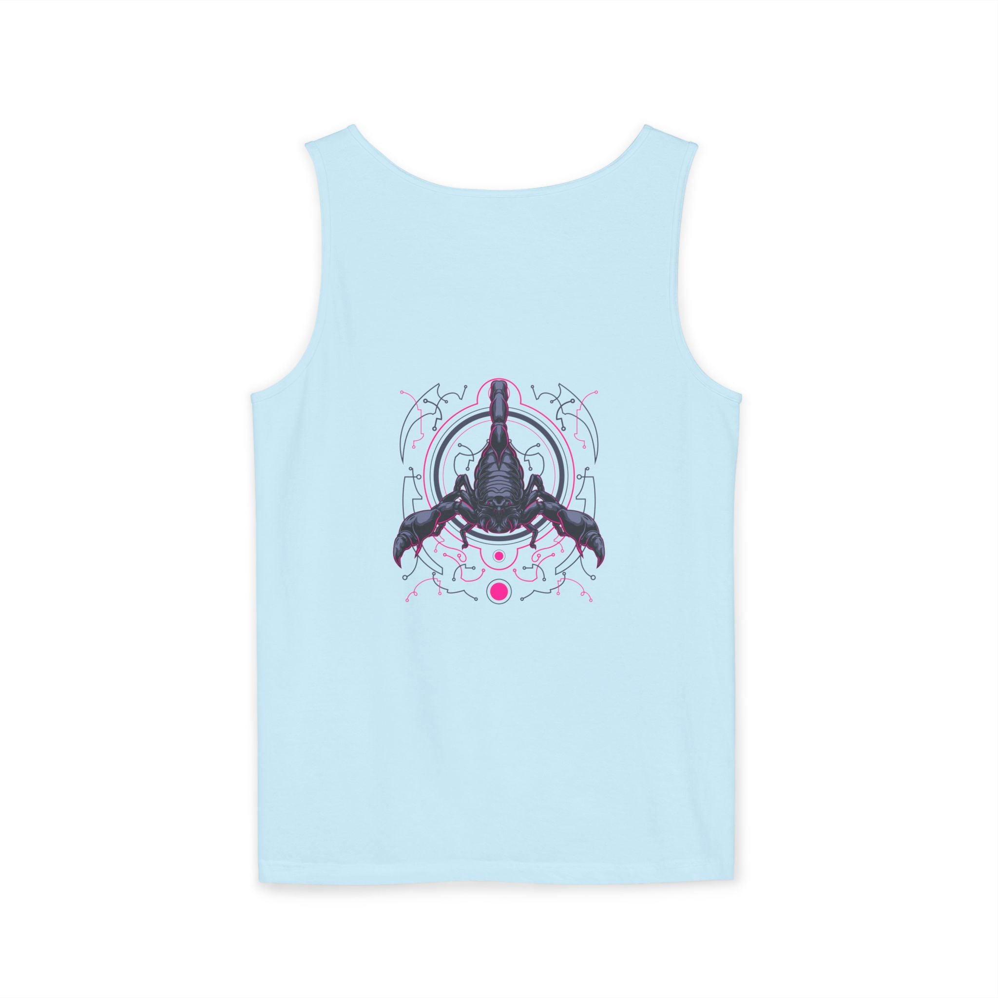 Scorpion Graphic Tank Top — Dark Cosmic Scorpion Art