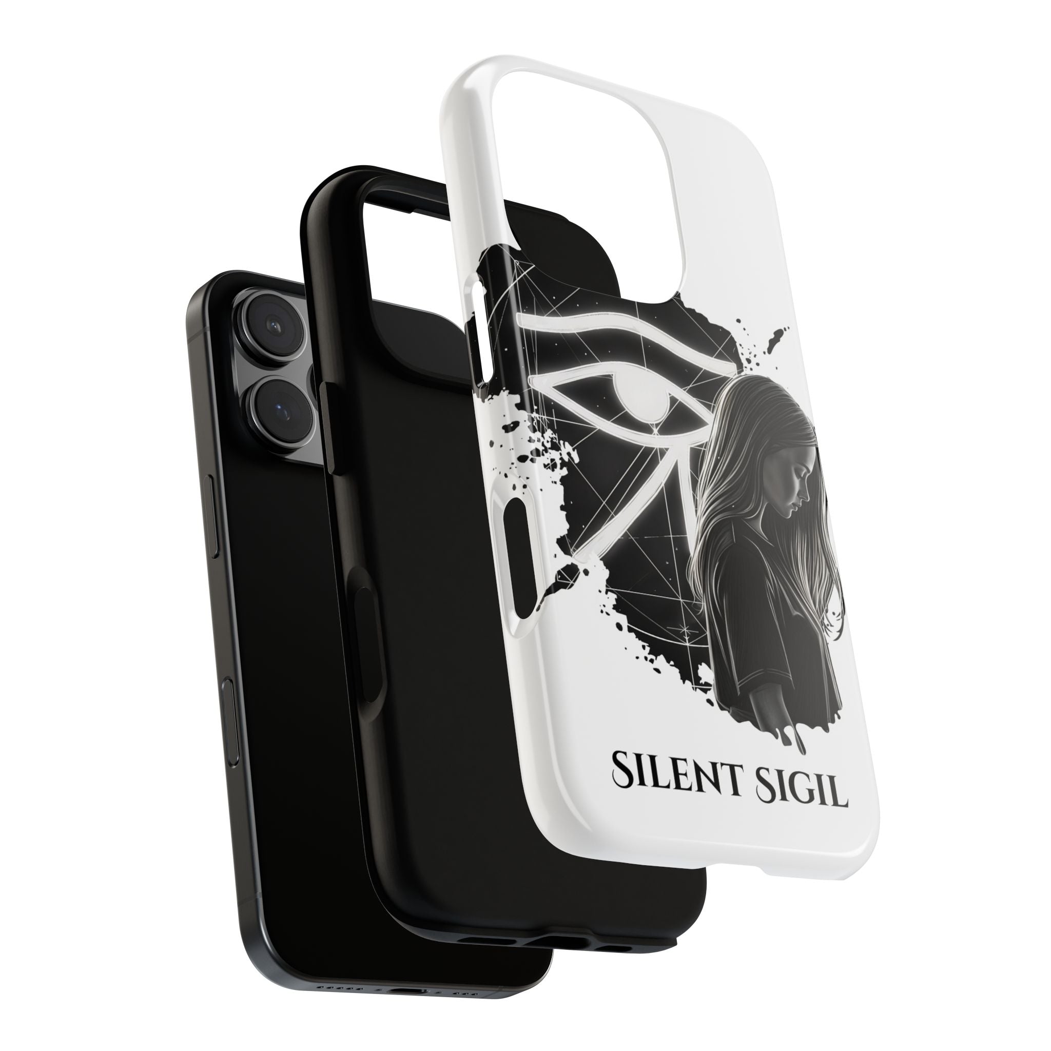 Phone Case — "Silent Sigil" Eye of Horus & SAGA&