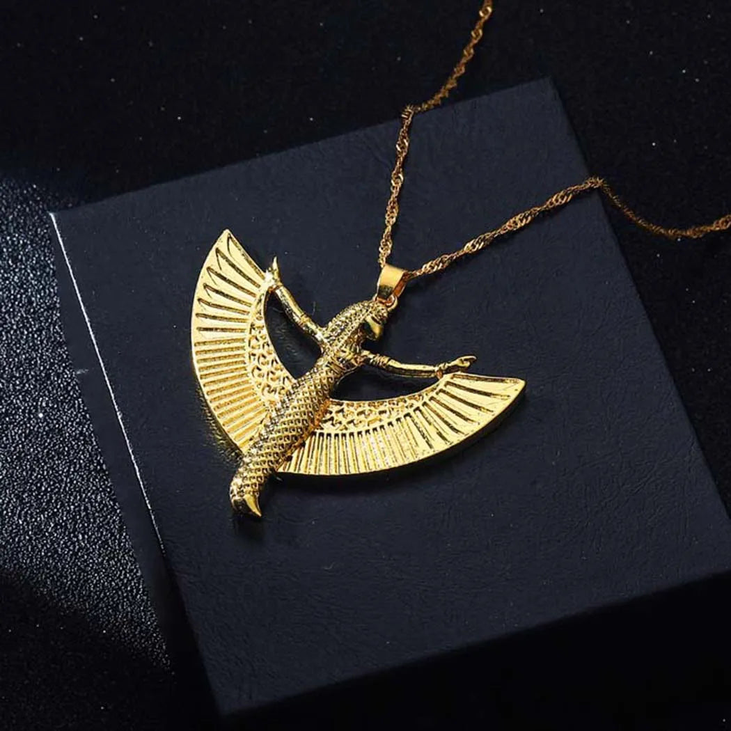 Exquisite Isis Goddess Pendant Necklace - Ancient Egyptian Inspired Jewelry for Women - Perfect Gift for Her