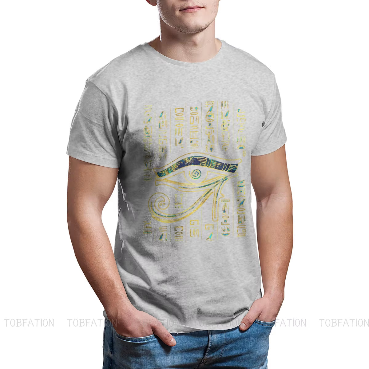 The Watcher’s Mark Eye of Horus Hieroglyphic T-Shirt