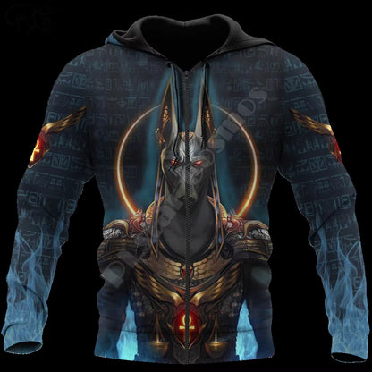 The Gatekeeper Hoodie Anubis Sovereign Edition