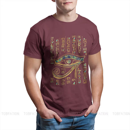 The Watcher’s Mark Eye of Horus Hieroglyphic T-Shirt