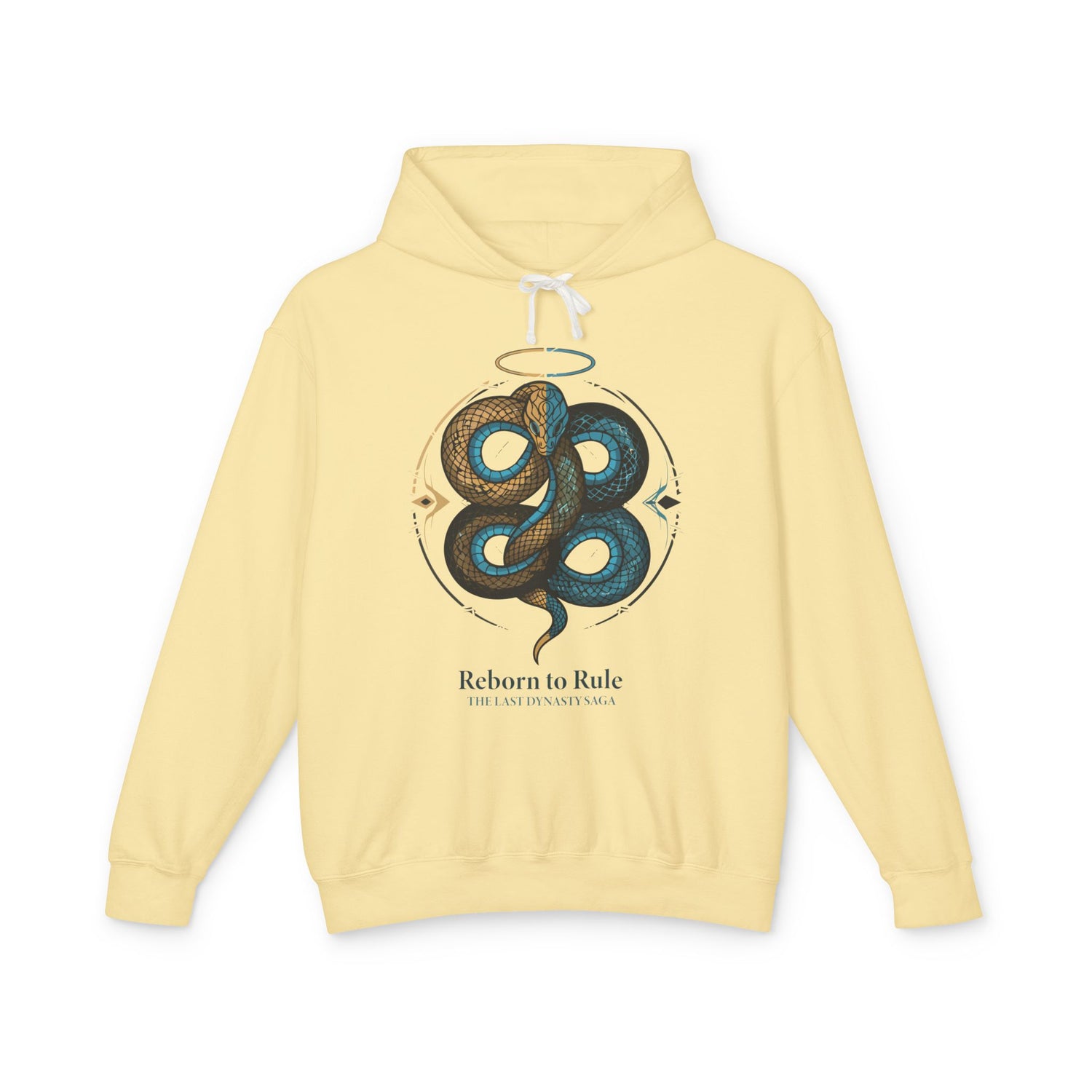 Reborn to Rule Snake &amp; Eye Graphic Hoodie — "You Were Never Ordinary"