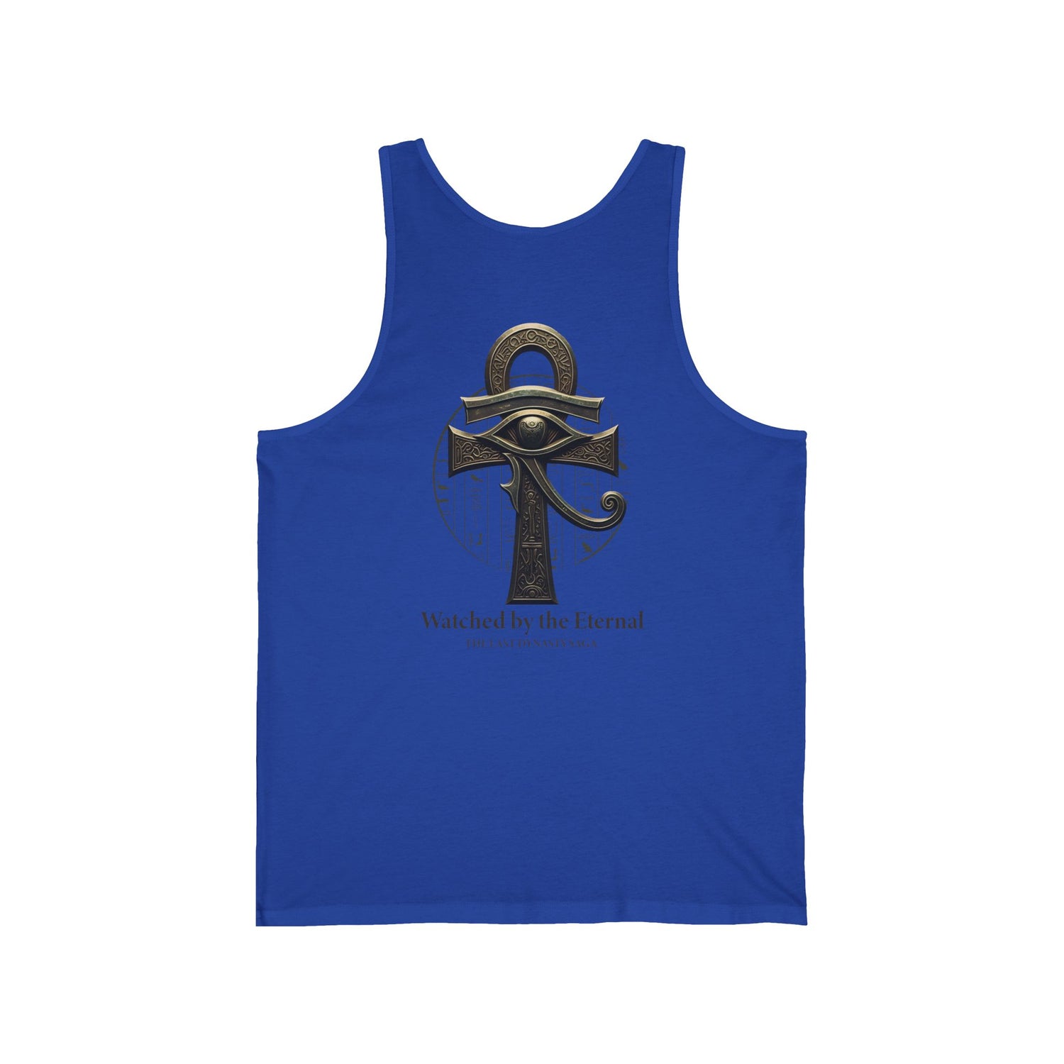Egyptian Scarab &amp; Eye Tank Top — "This Is Your Awakening" Spiritual Graphic Tank