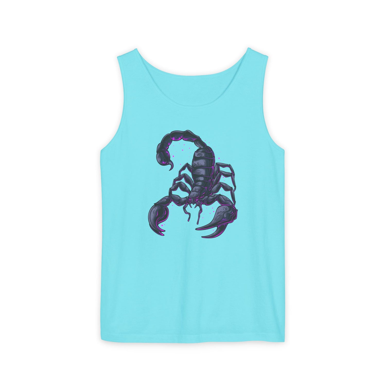 Scorpion Graphic Tank Top — Dark Cosmic Scorpion Art