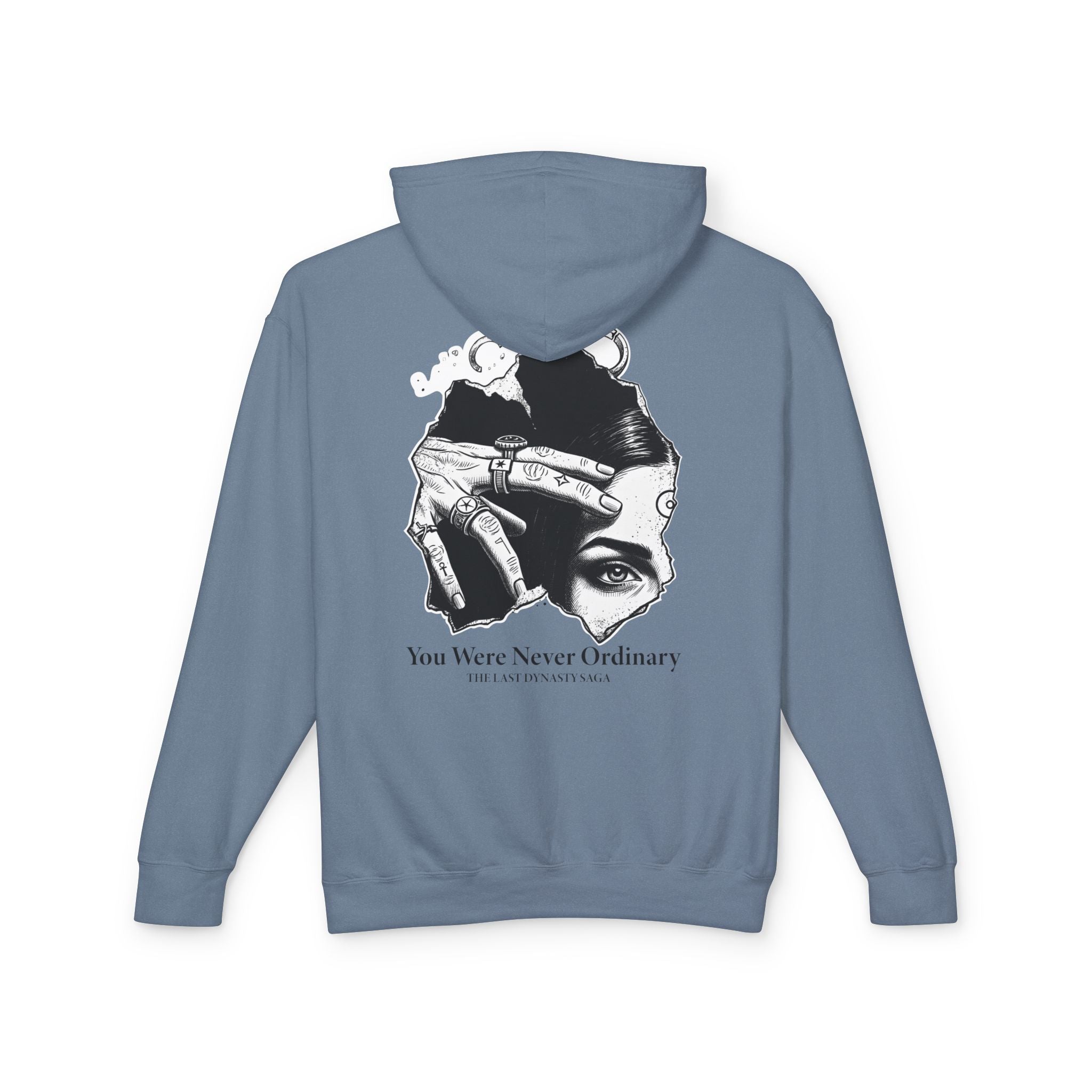 Reborn to Rule Snake &amp; Eye Graphic Hoodie — "You Were Never Ordinary"