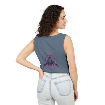 Scorpion Graphic Tank Top — Dark Cosmic Scorpion Art