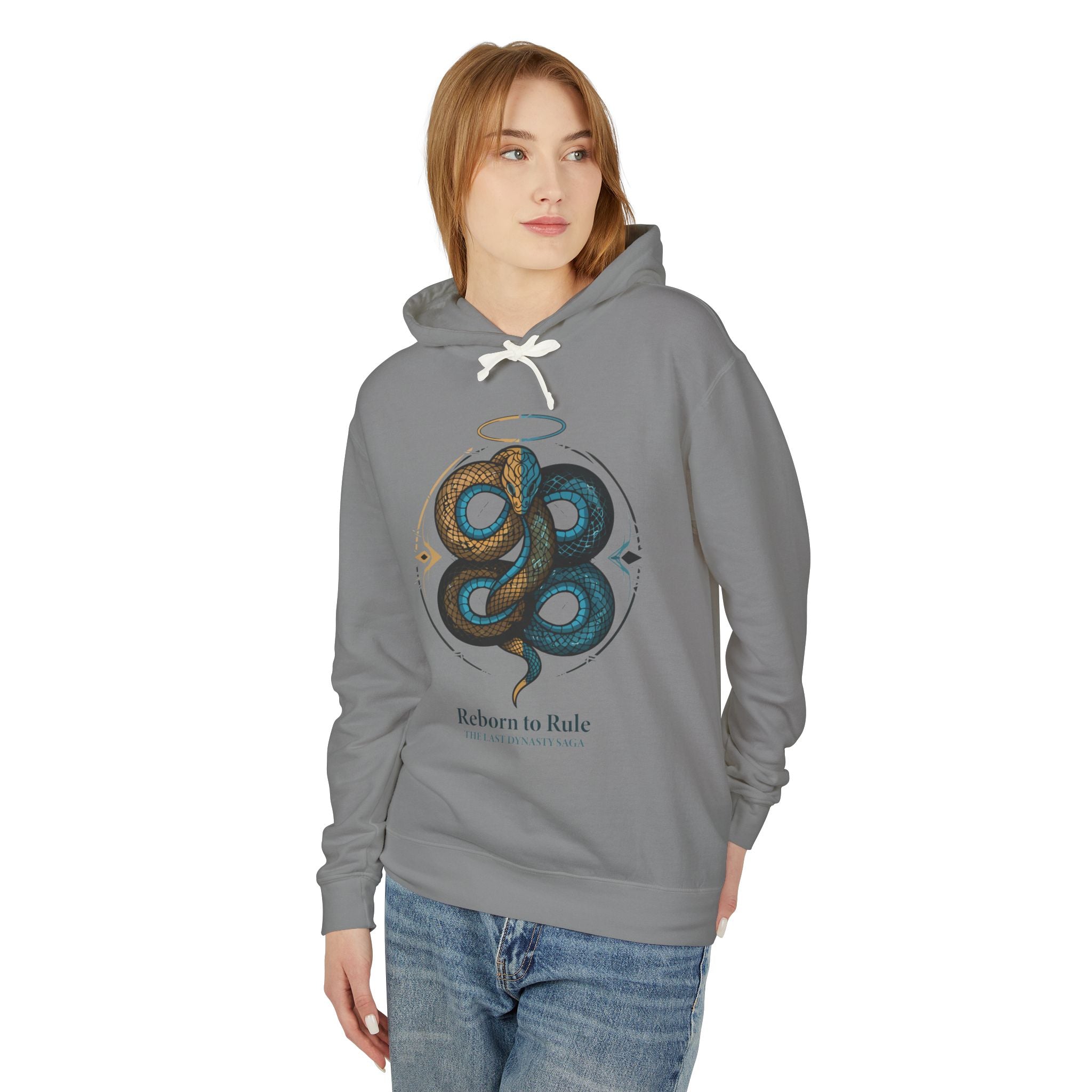 Reborn to Rule Snake &amp; Eye Graphic Hoodie — "You Were Never Ordinary"