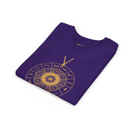 Youth Graphic Tee — THE SAGA Compass &amp; Abstract Hero&
