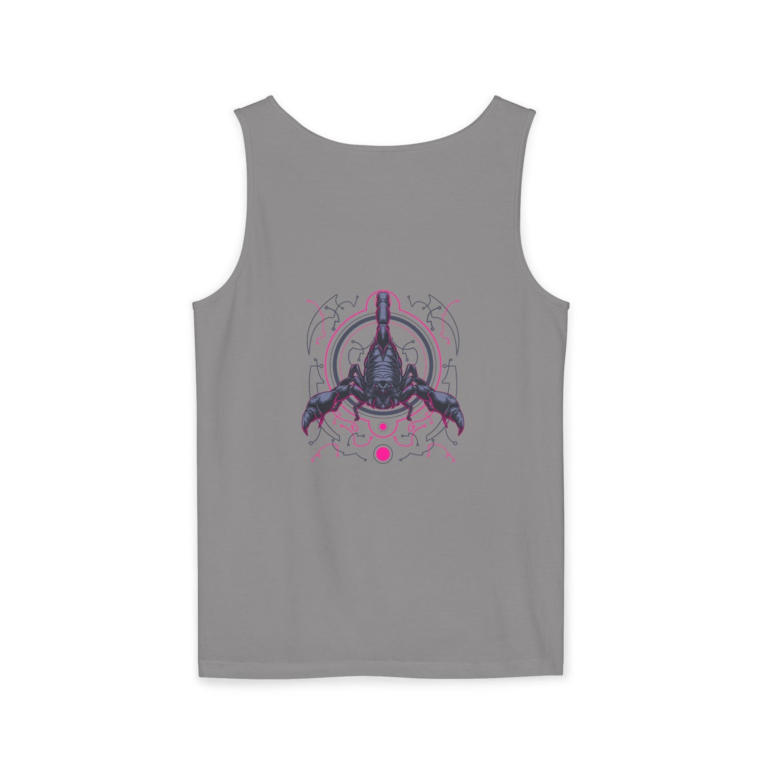 Scorpion Graphic Tank Top — Dark Cosmic Scorpion Art