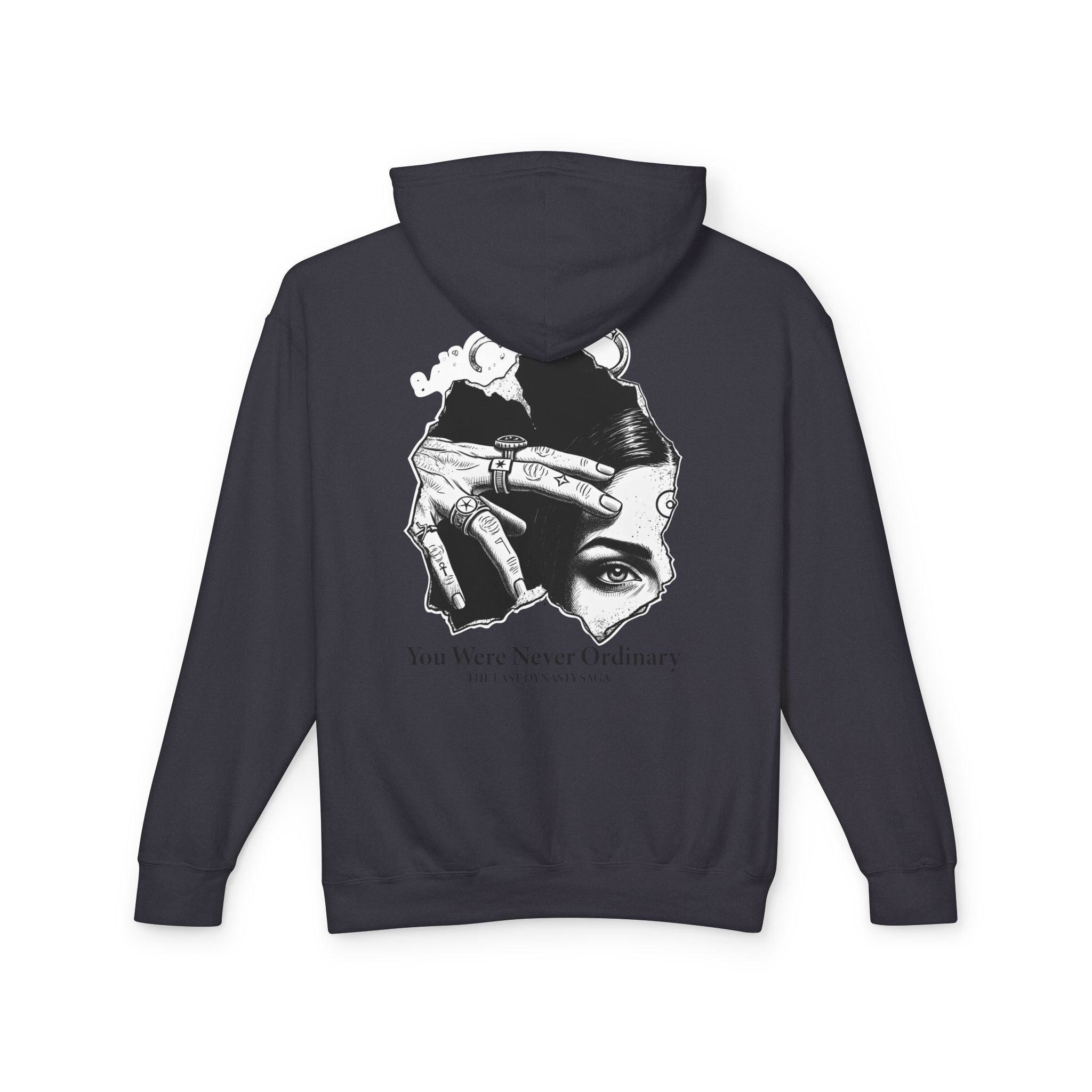 Reborn to Rule Snake &amp; Eye Graphic Hoodie — "You Were Never Ordinary"