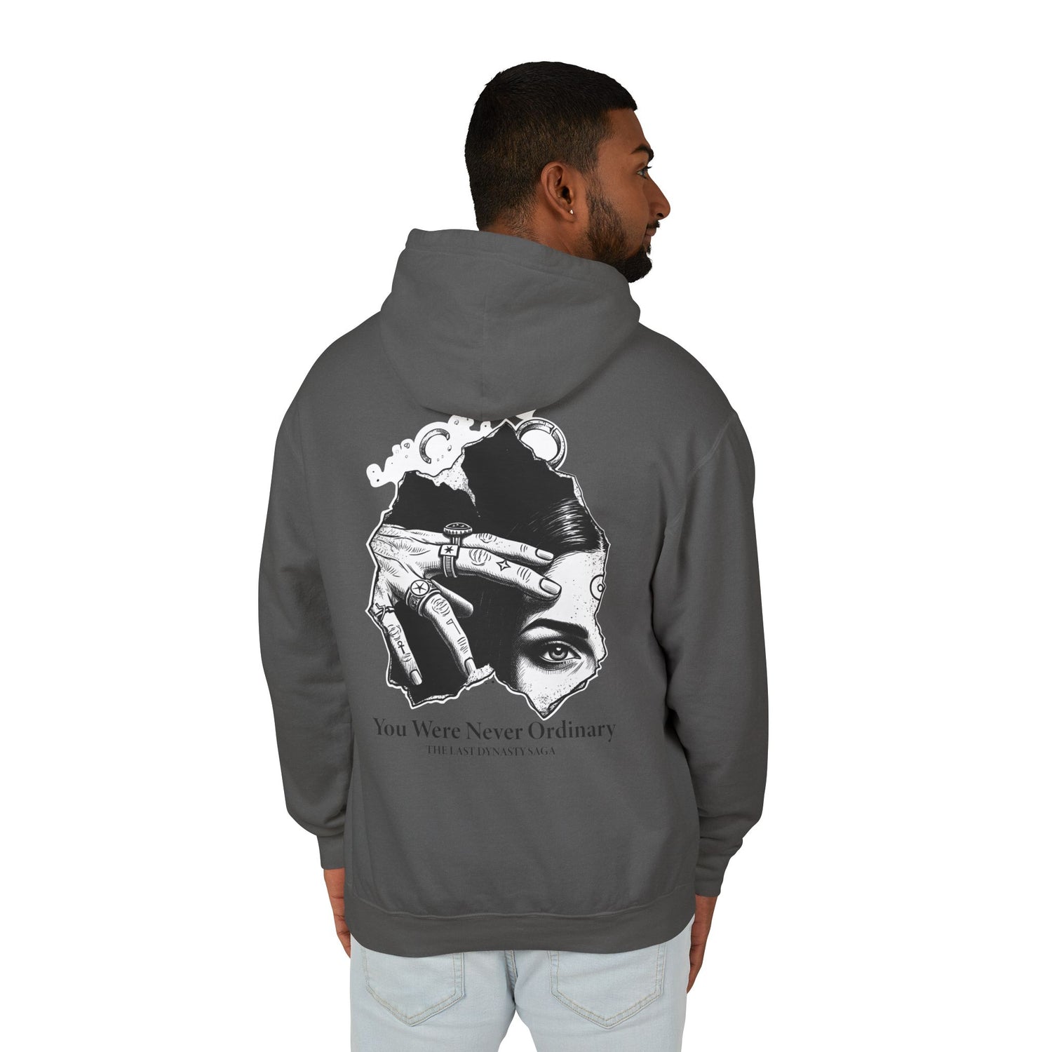 Reborn to Rule Snake &amp; Eye Graphic Hoodie — "You Were Never Ordinary"
