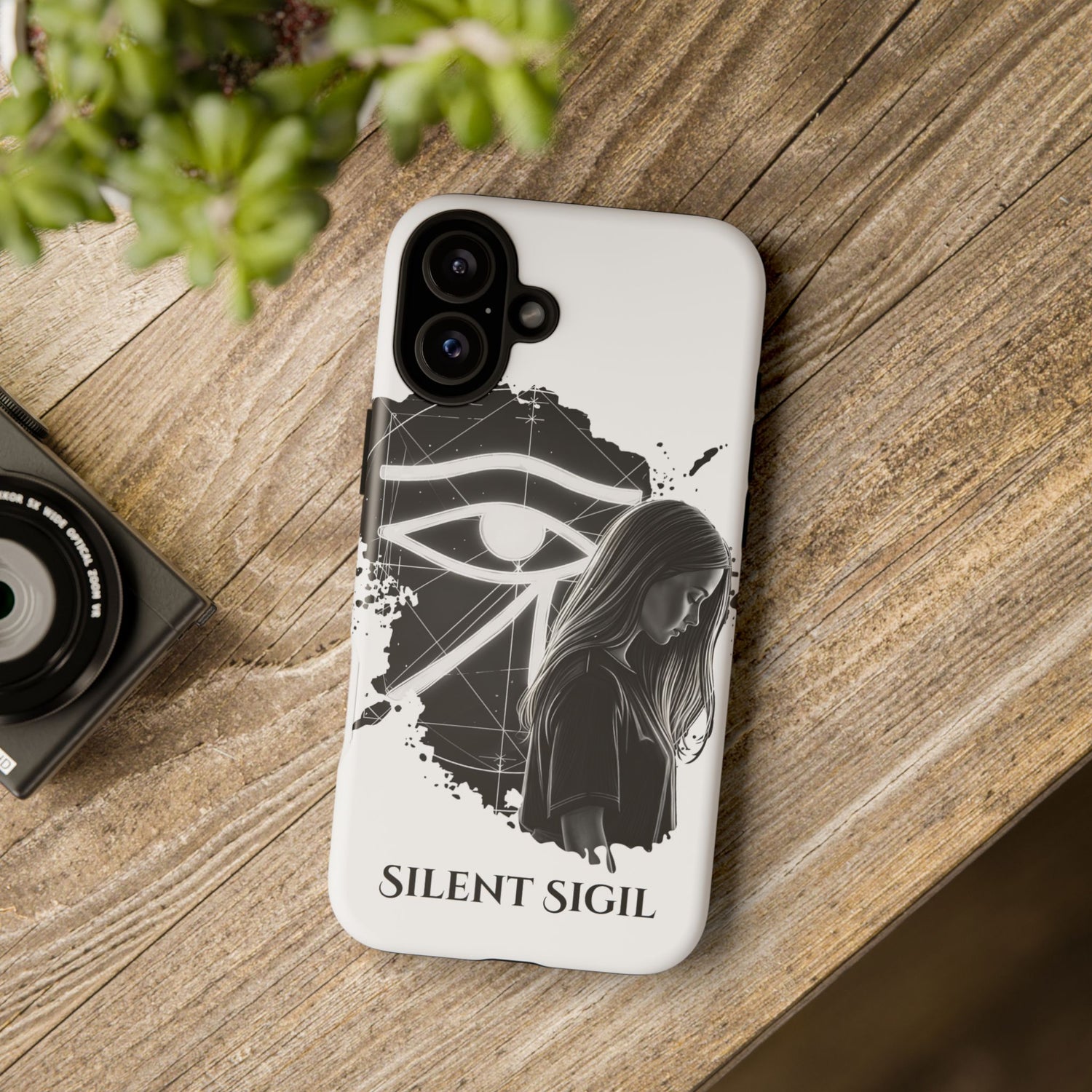 Phone Case — "Silent Sigil" Eye of Horus &amp; SAGA&