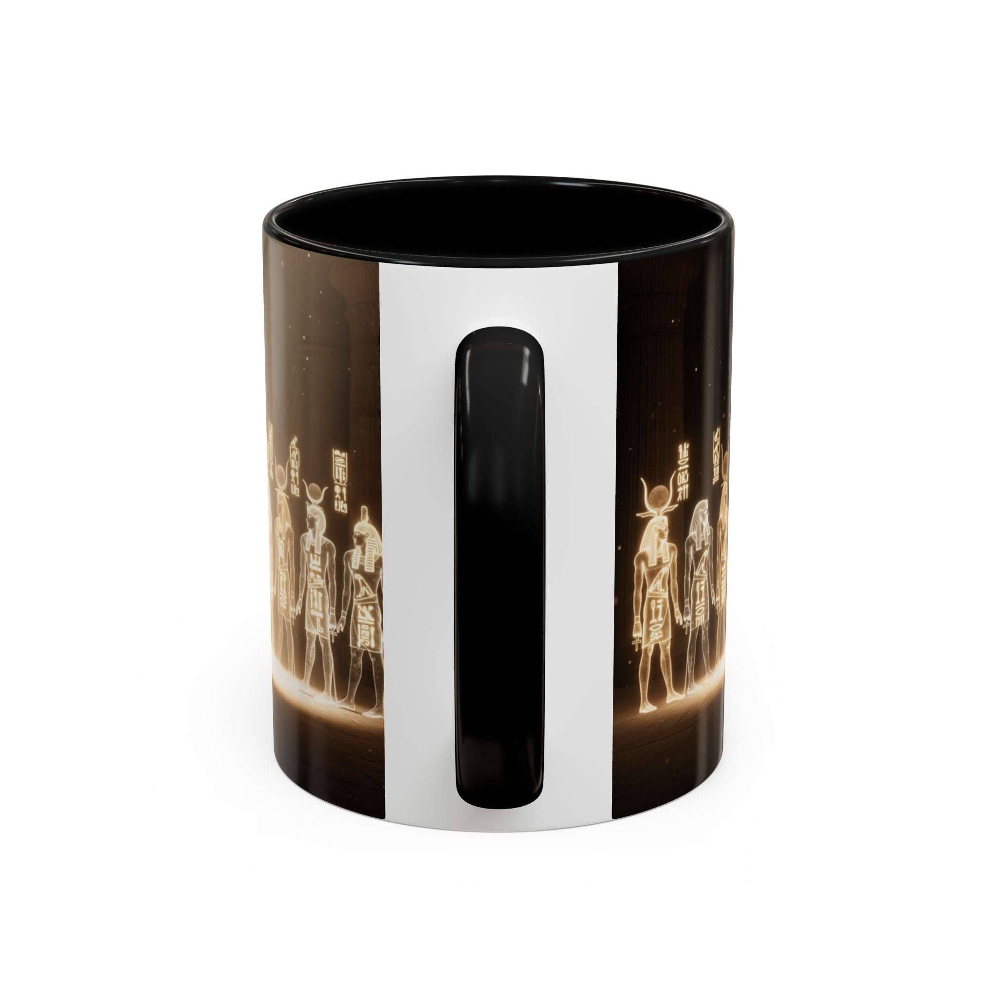 Egyptian Gods Lineup Coffee Mug — Ancient Deities Accent Mug (11/15oz)