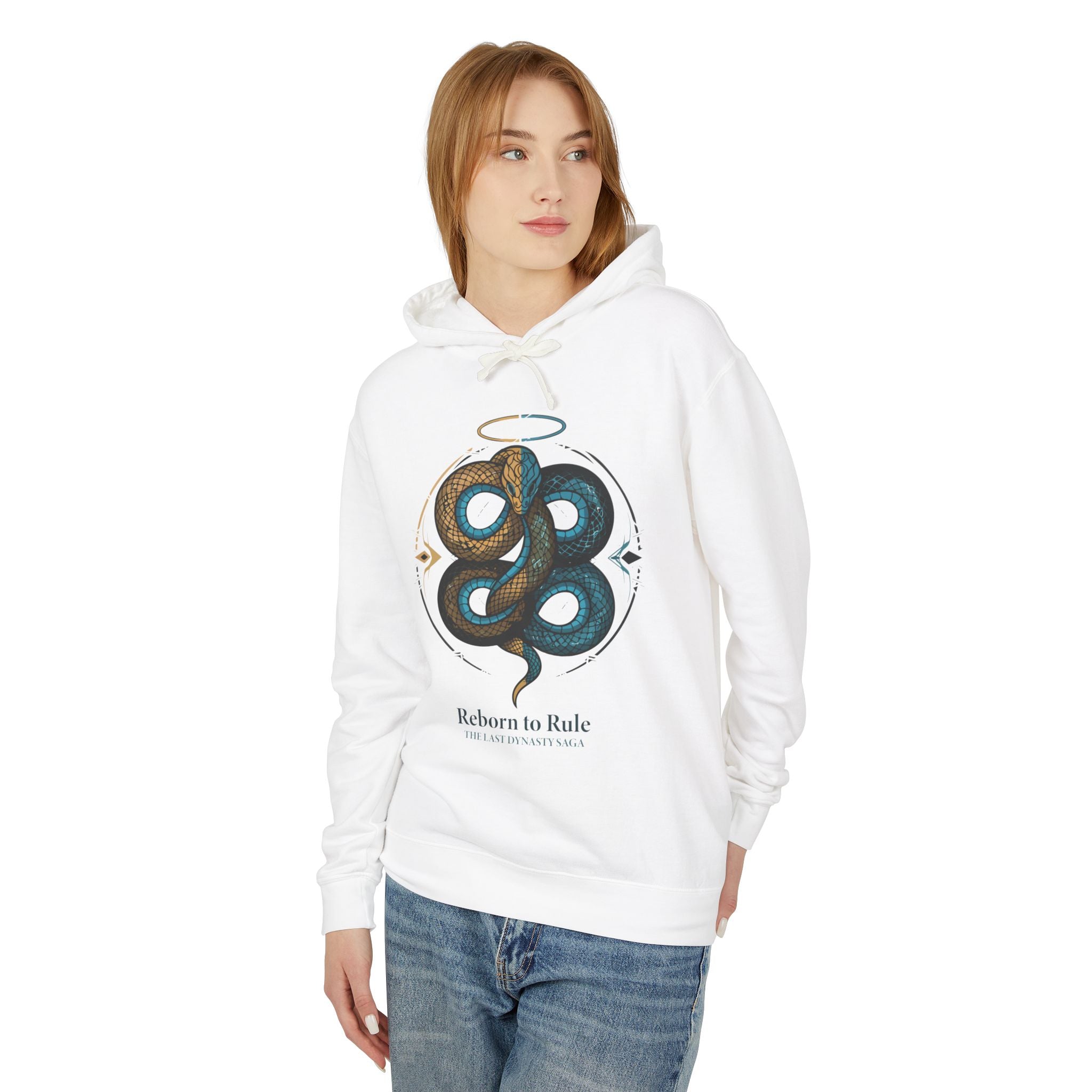 Reborn to Rule Snake &amp; Eye Graphic Hoodie — "You Were Never Ordinary"