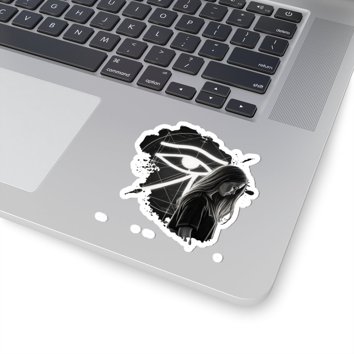 The Last Dynasty Saga Sticker — Minimalist Retro Game Logo Kiss-Cut Sticker