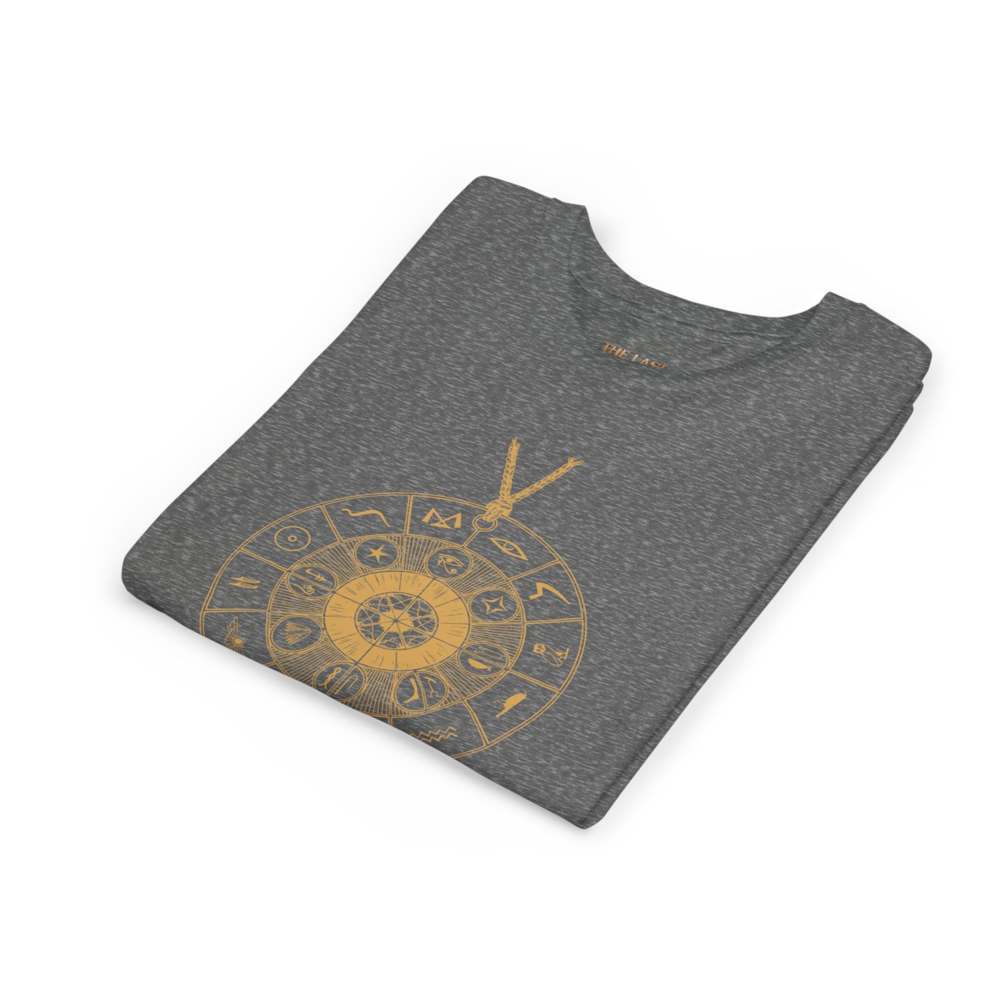 Youth Graphic Tee — THE SAGA Compass &amp; Abstract Hero&