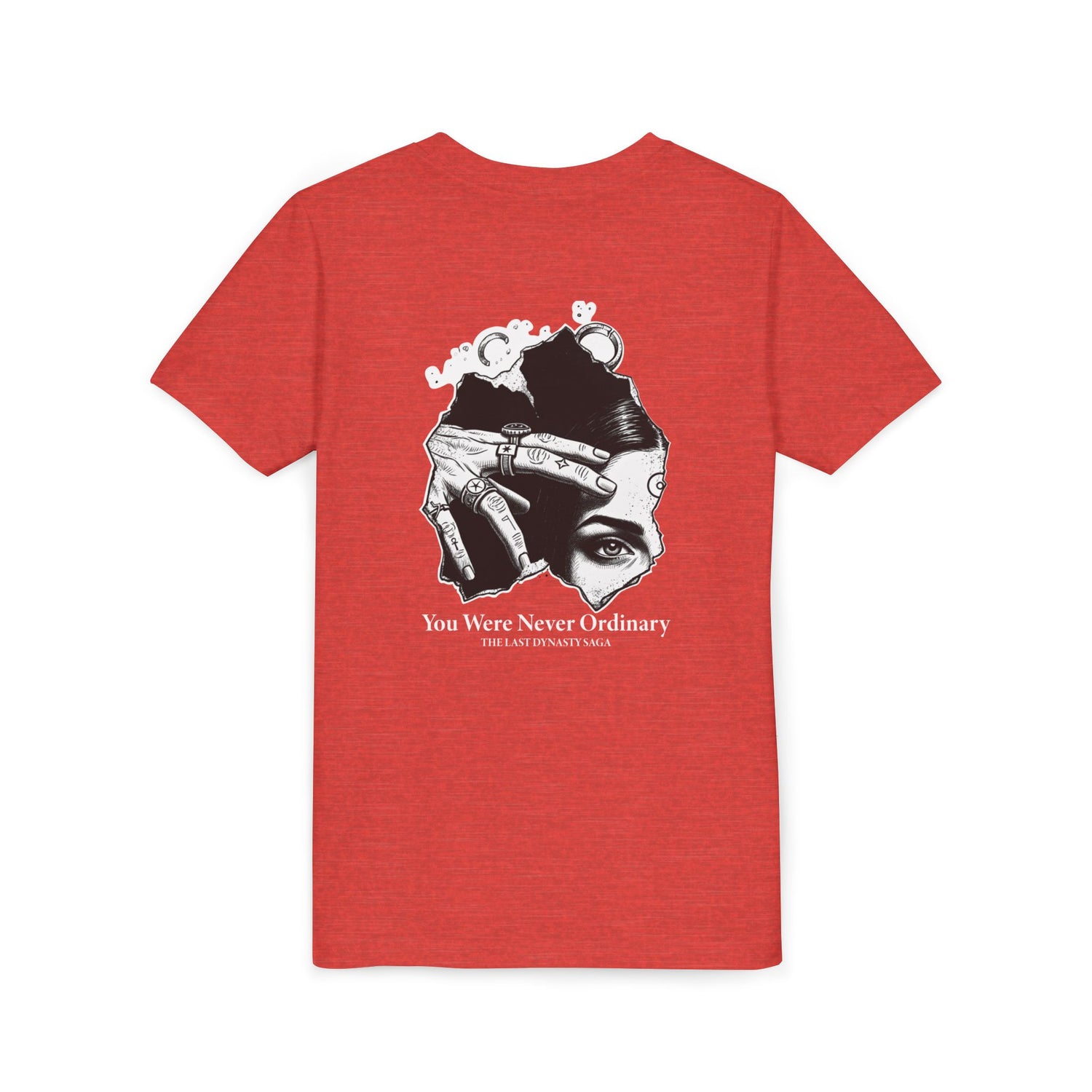 Youth Graphic Tee — THE SAGA Compass &amp; Abstract Hero&