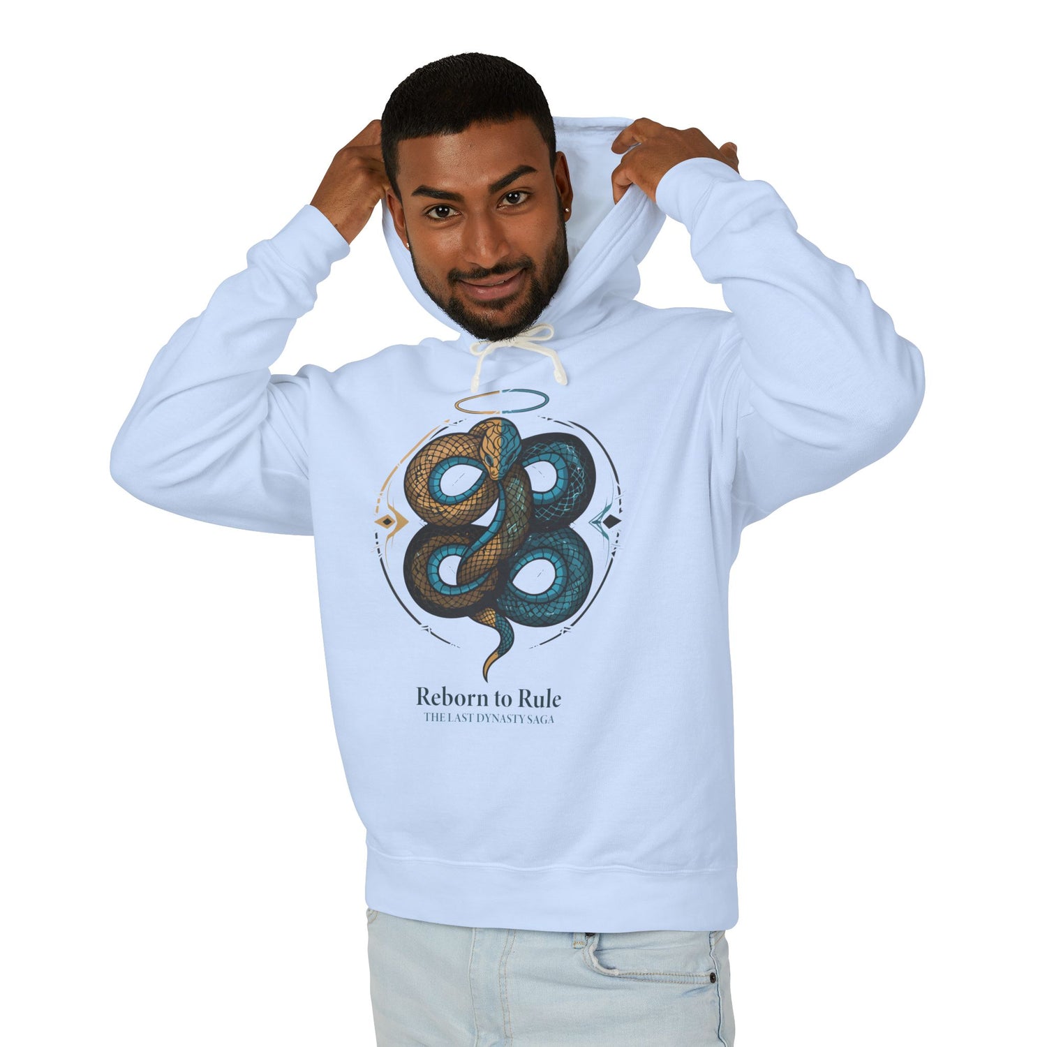 Reborn to Rule Snake &amp; Eye Graphic Hoodie — "You Were Never Ordinary"