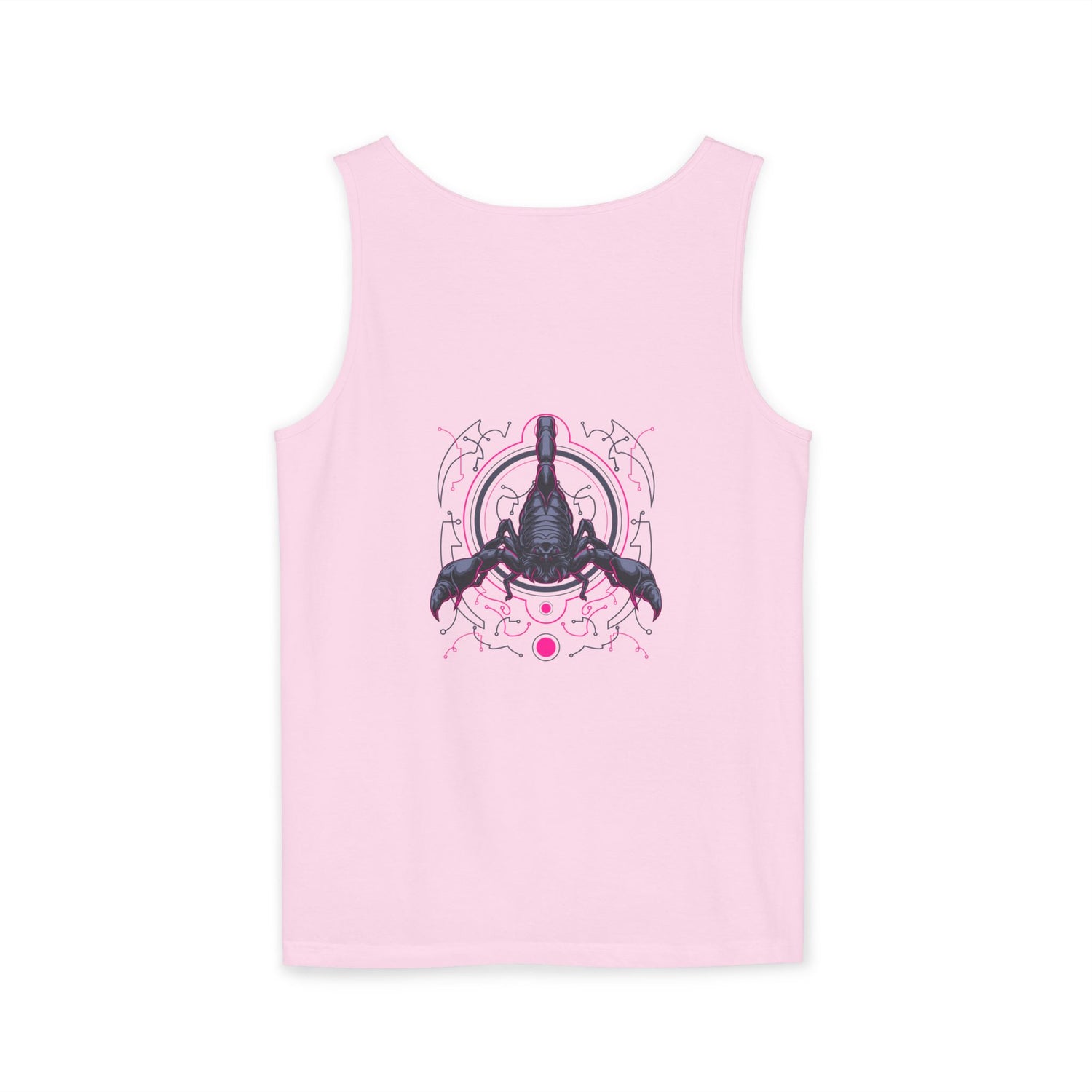 Scorpion Graphic Tank Top — Dark Cosmic Scorpion Art