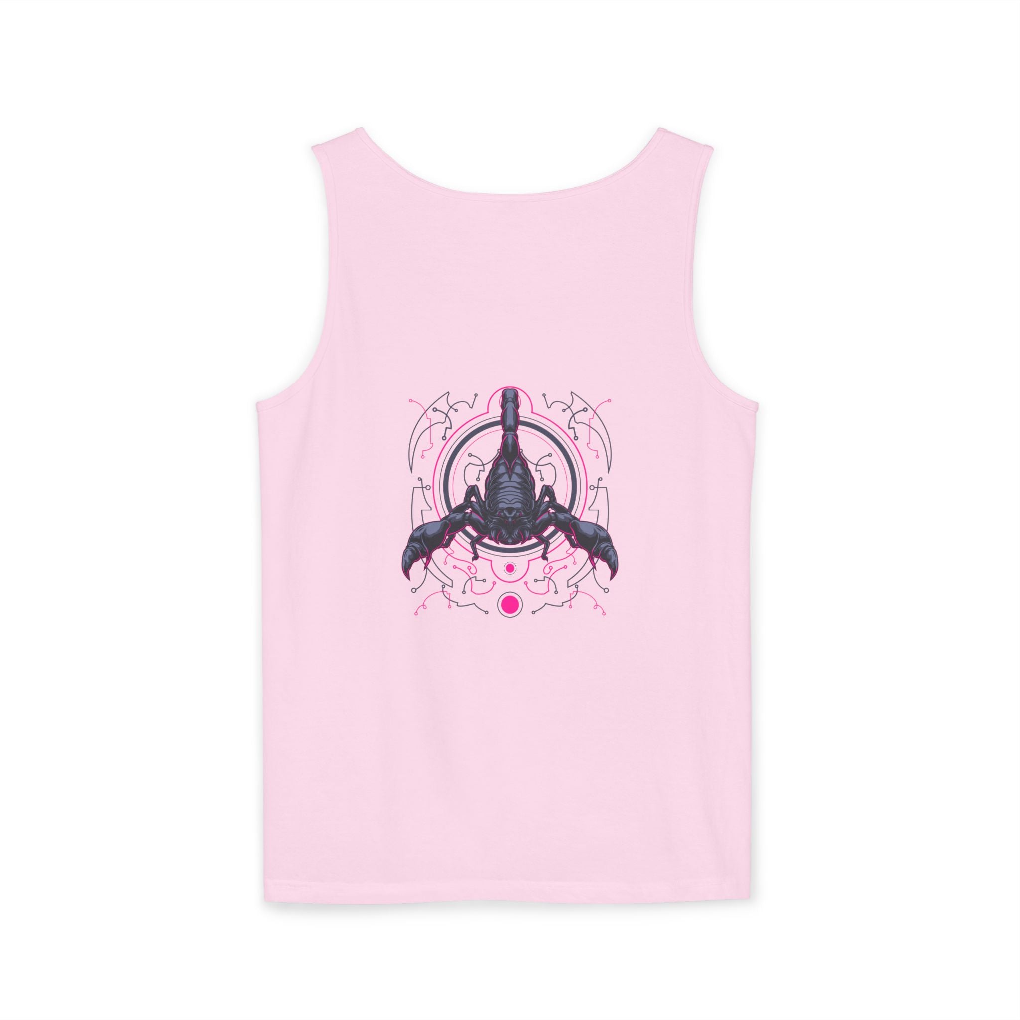 Scorpion Graphic Tank Top — Dark Cosmic Scorpion Art