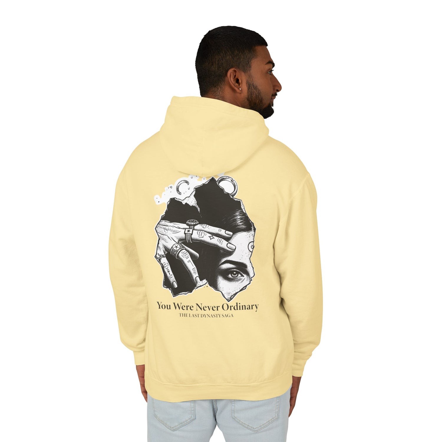 Reborn to Rule Snake &amp; Eye Graphic Hoodie — "You Were Never Ordinary"