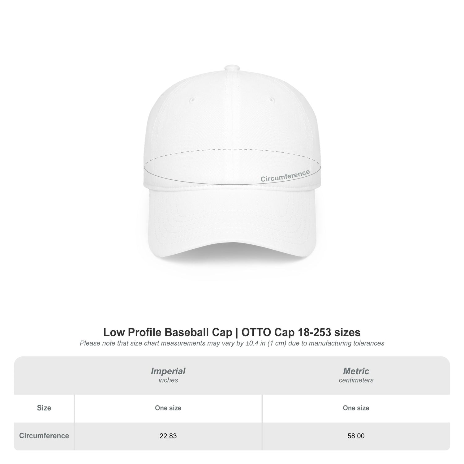 Low Profile Baseball Cap — Nautical Serpent Logo Hat (The Story in Knots)