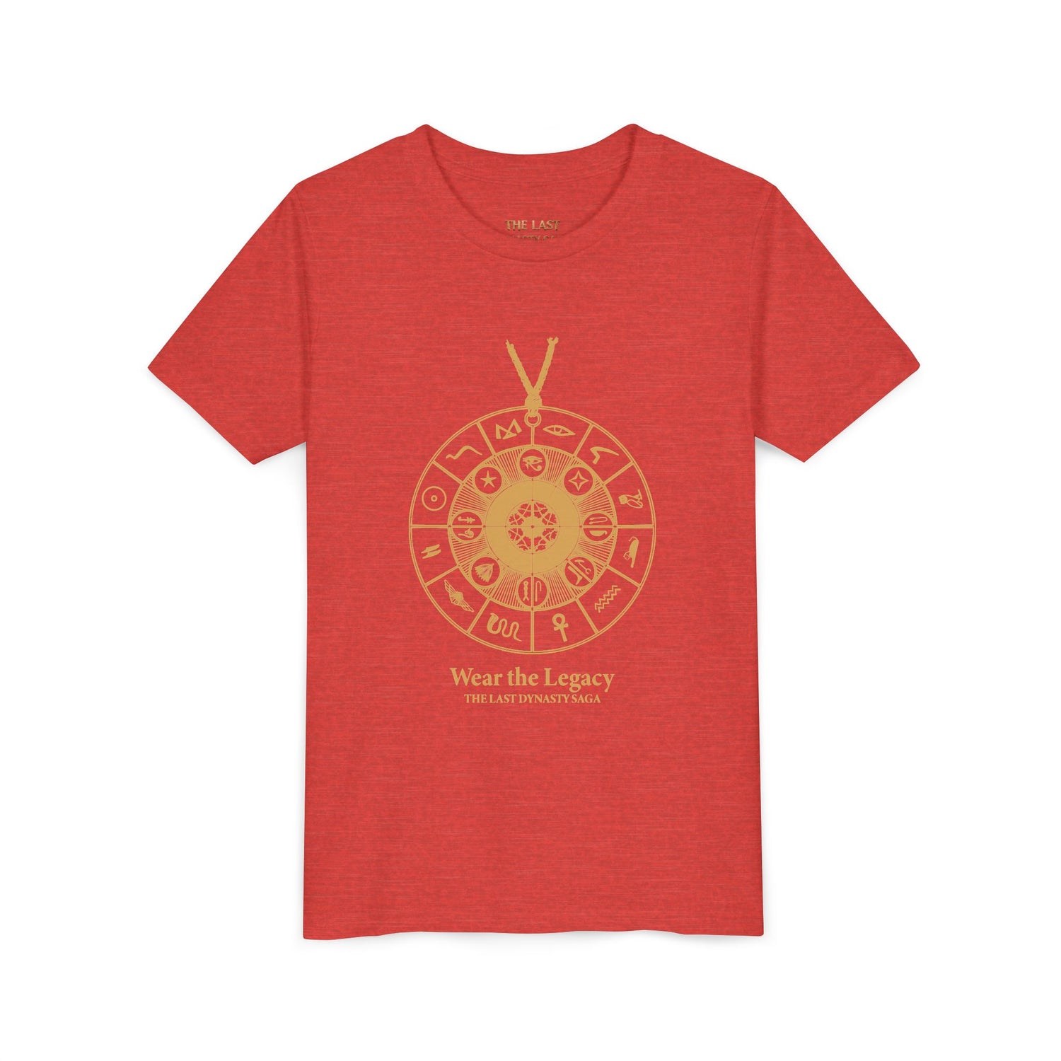 Youth Graphic Tee — THE SAGA Compass &amp; Abstract Hero&