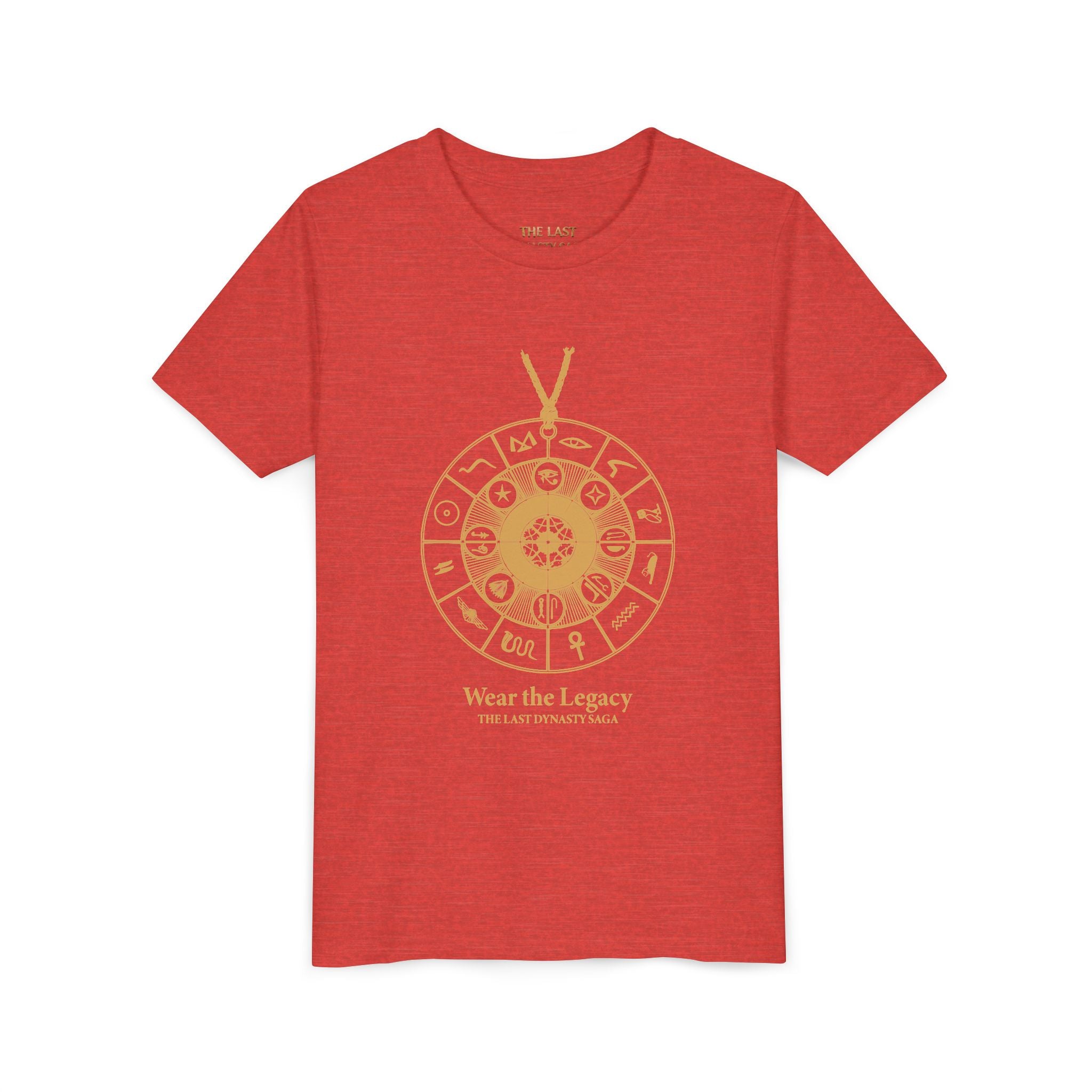 Youth Graphic Tee — THE SAGA Compass &amp; Abstract Hero&