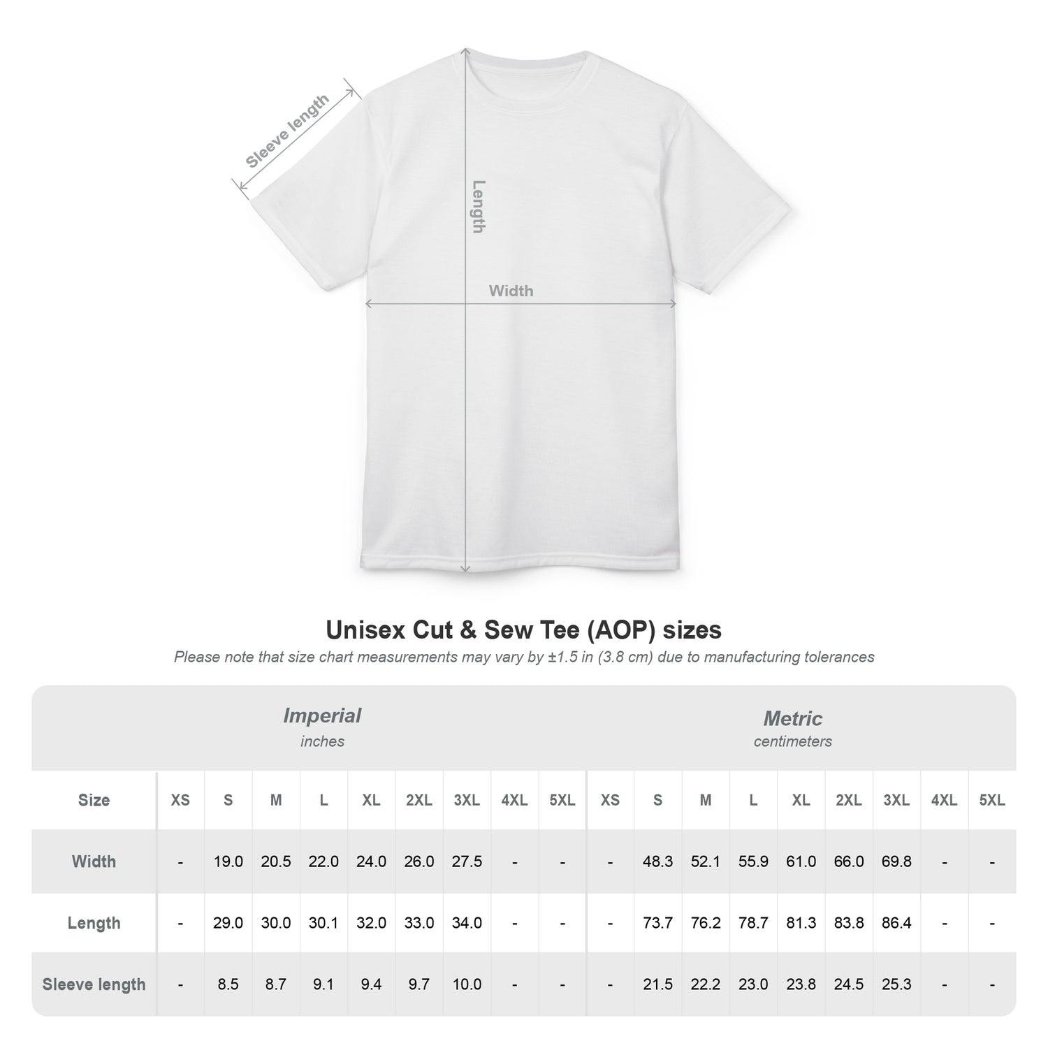 The Saga Compass Unisex Cut &amp; Sew Tee