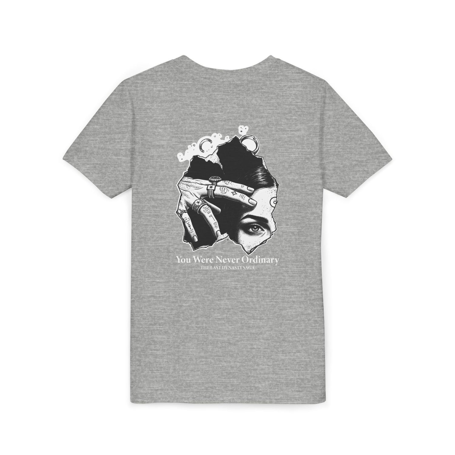 Youth Graphic Tee — THE SAGA Compass &amp; Abstract Hero&