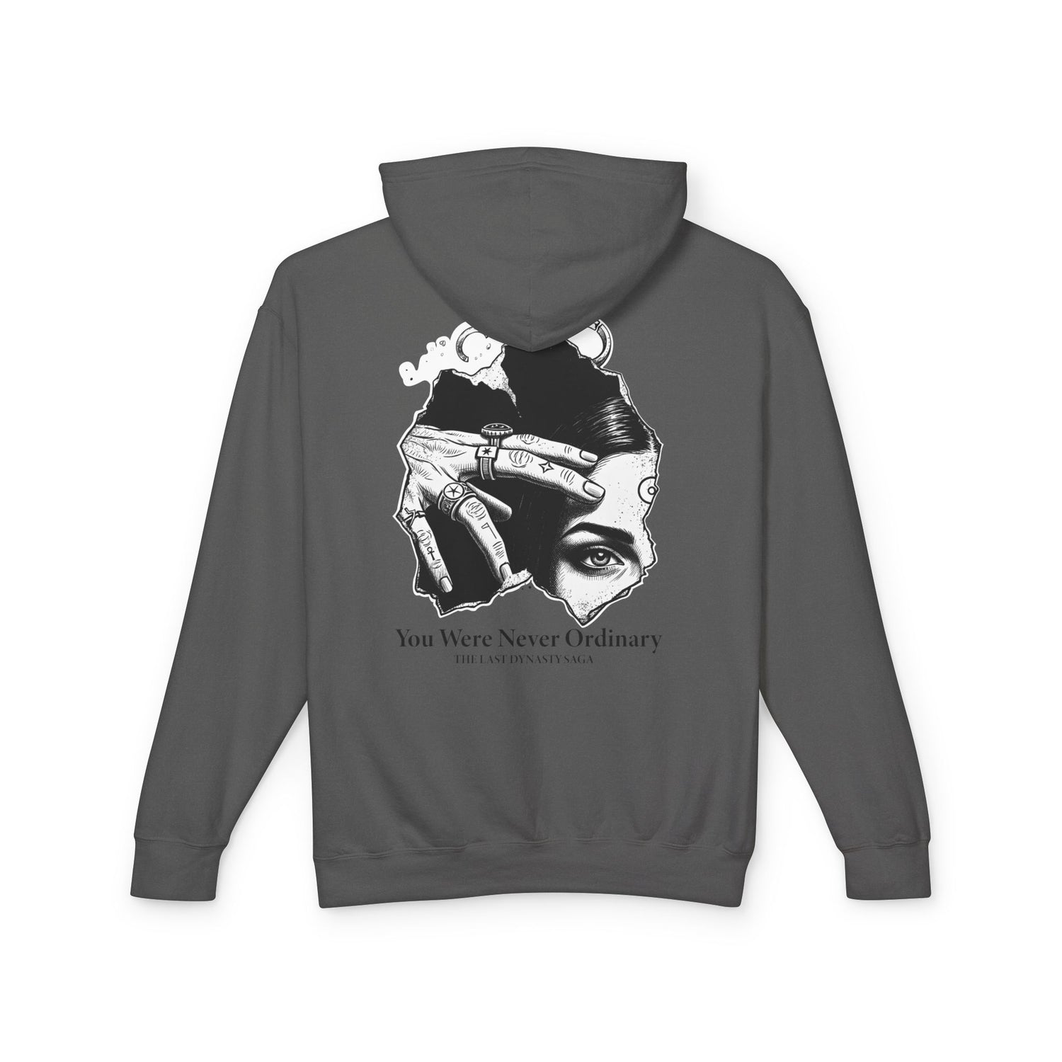 Reborn to Rule Snake &amp; Eye Graphic Hoodie — "You Were Never Ordinary"